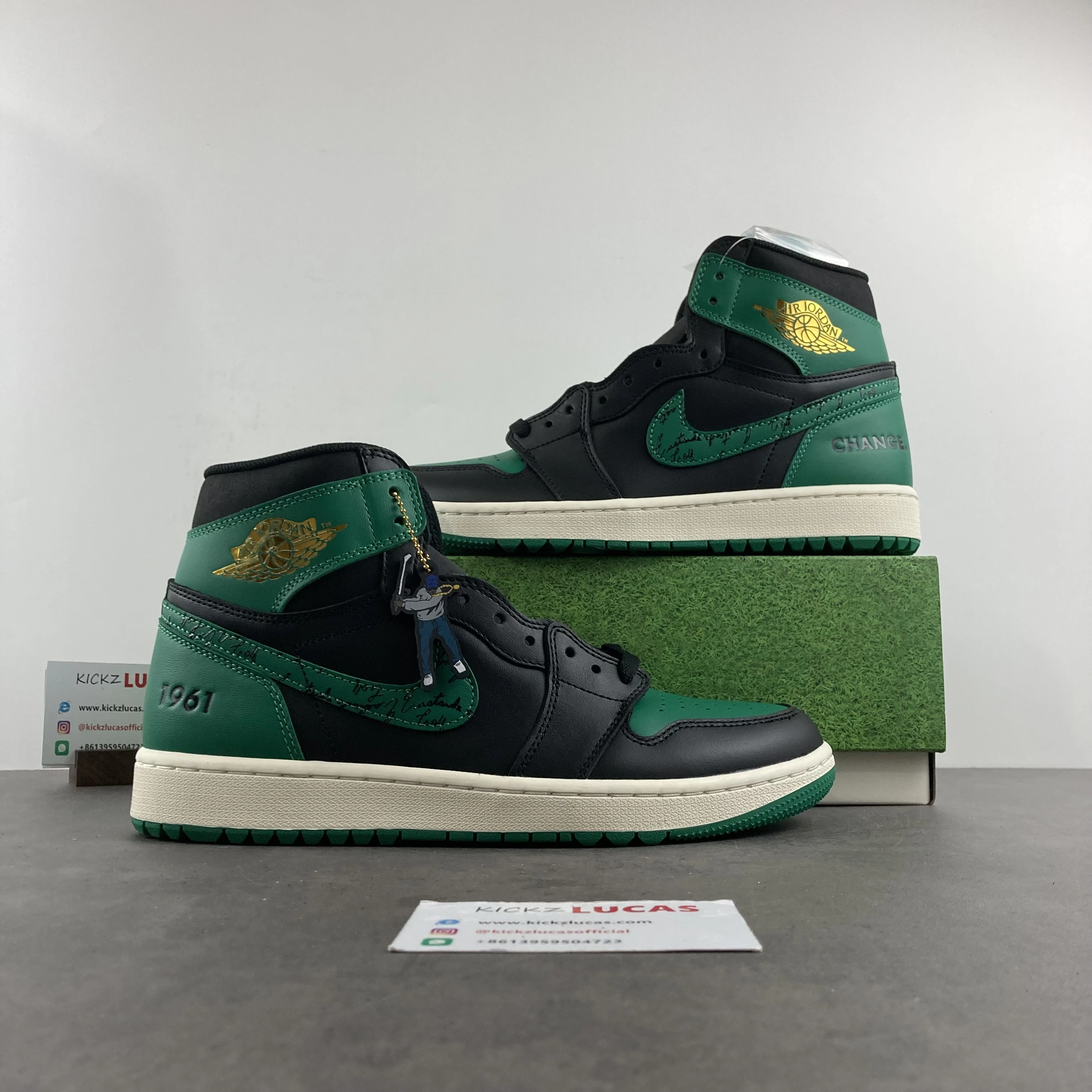 Original Air Jordan 1 Retro High Golf Eastside Golf 1961 FJ0849- 1500
