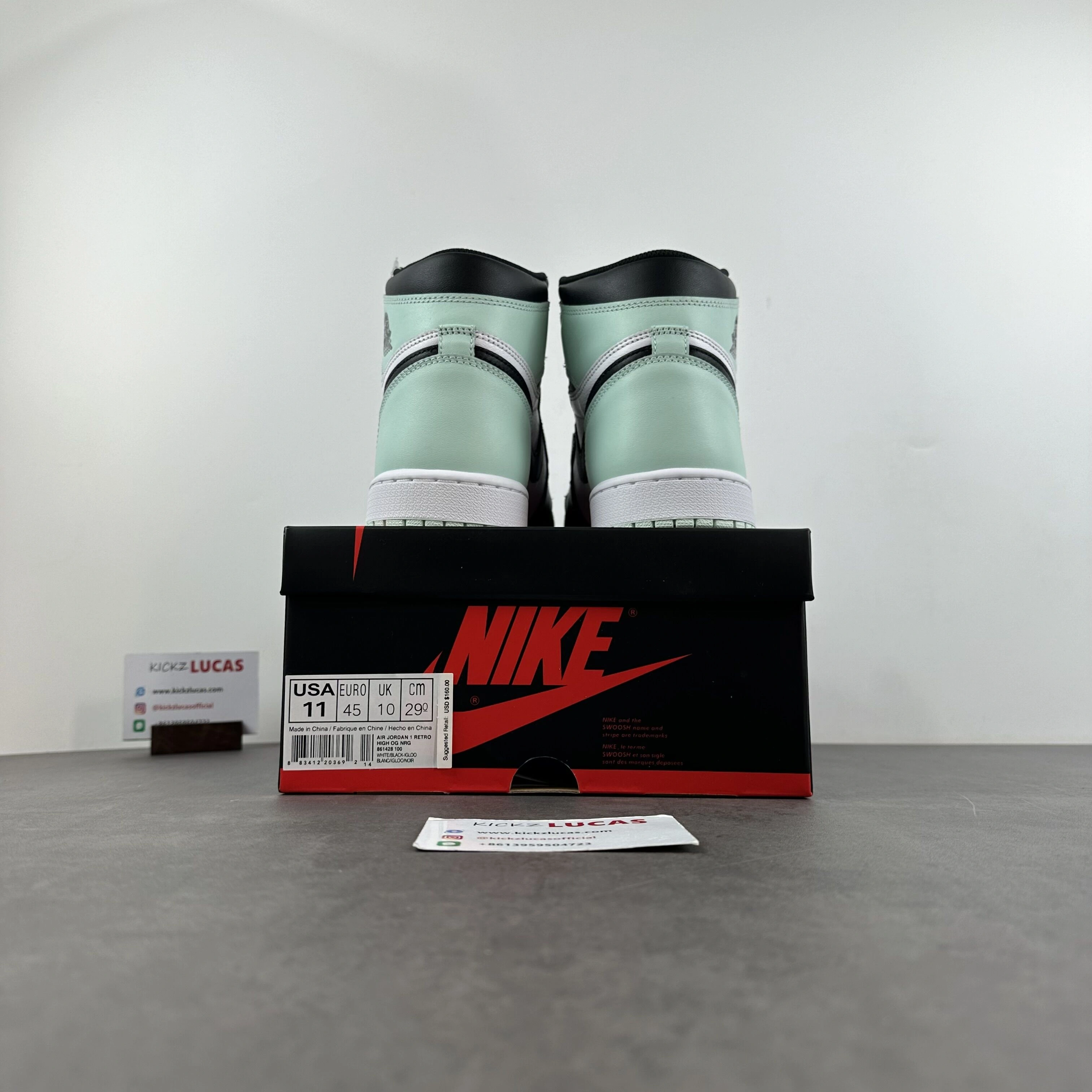 Air Jordan 1 Retro High Igloo 861428- Lightweight 1452