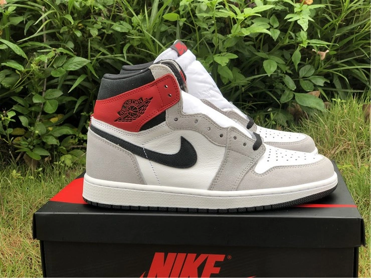 Air Jordan 1 Retro High Light Smoke Grey 555088- FastDry 1779