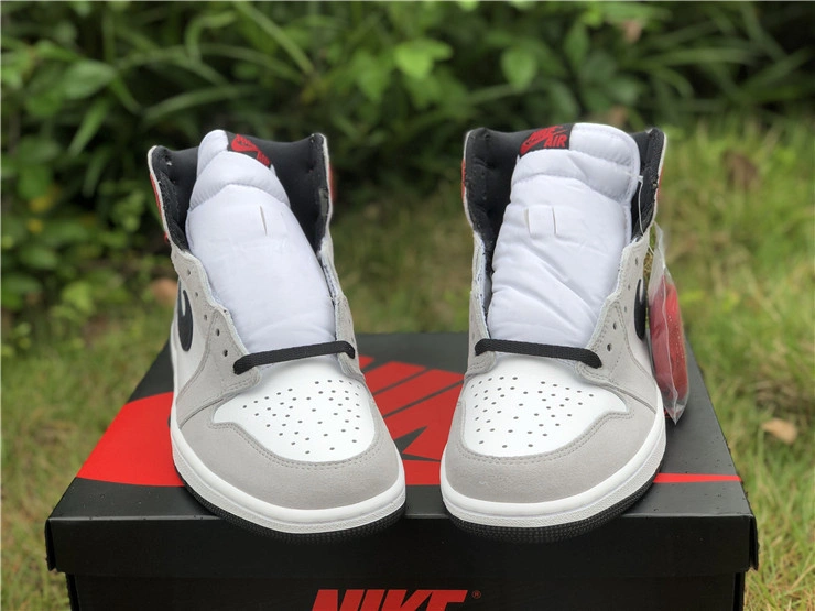 Air Jordan 1 Retro High Light Smoke Grey 555088- FastDry 1779