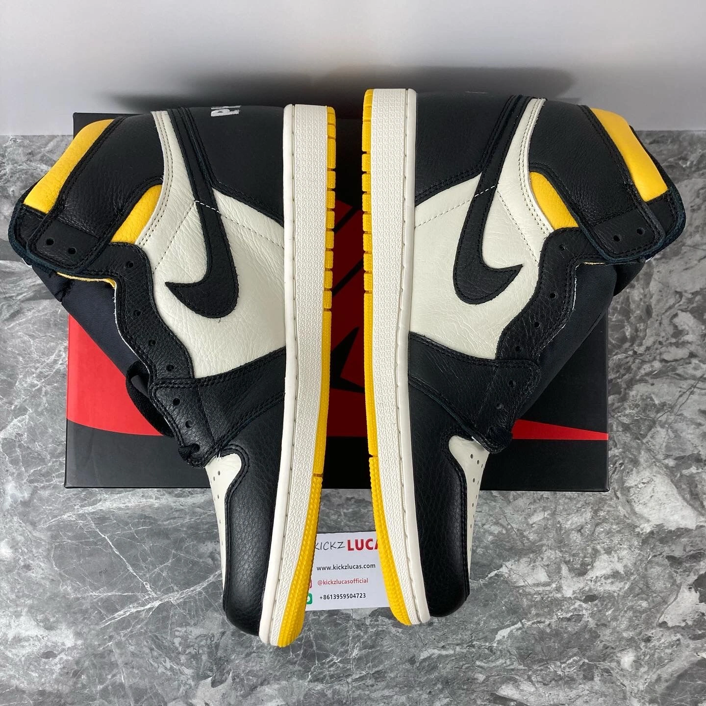 Air Jordan 1 Retro High Not for Resale Varsity Maize 861428- Minimalist 1710