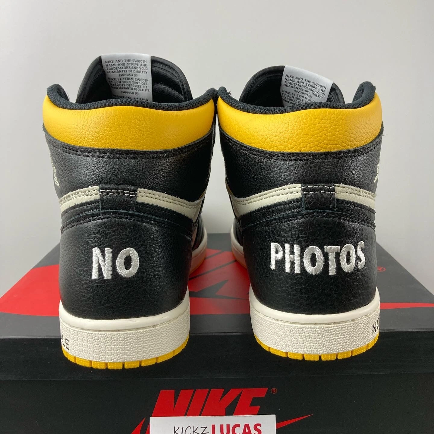 Air Jordan 1 Retro High Not for Resale Varsity Maize 861428- Minimalist 1710