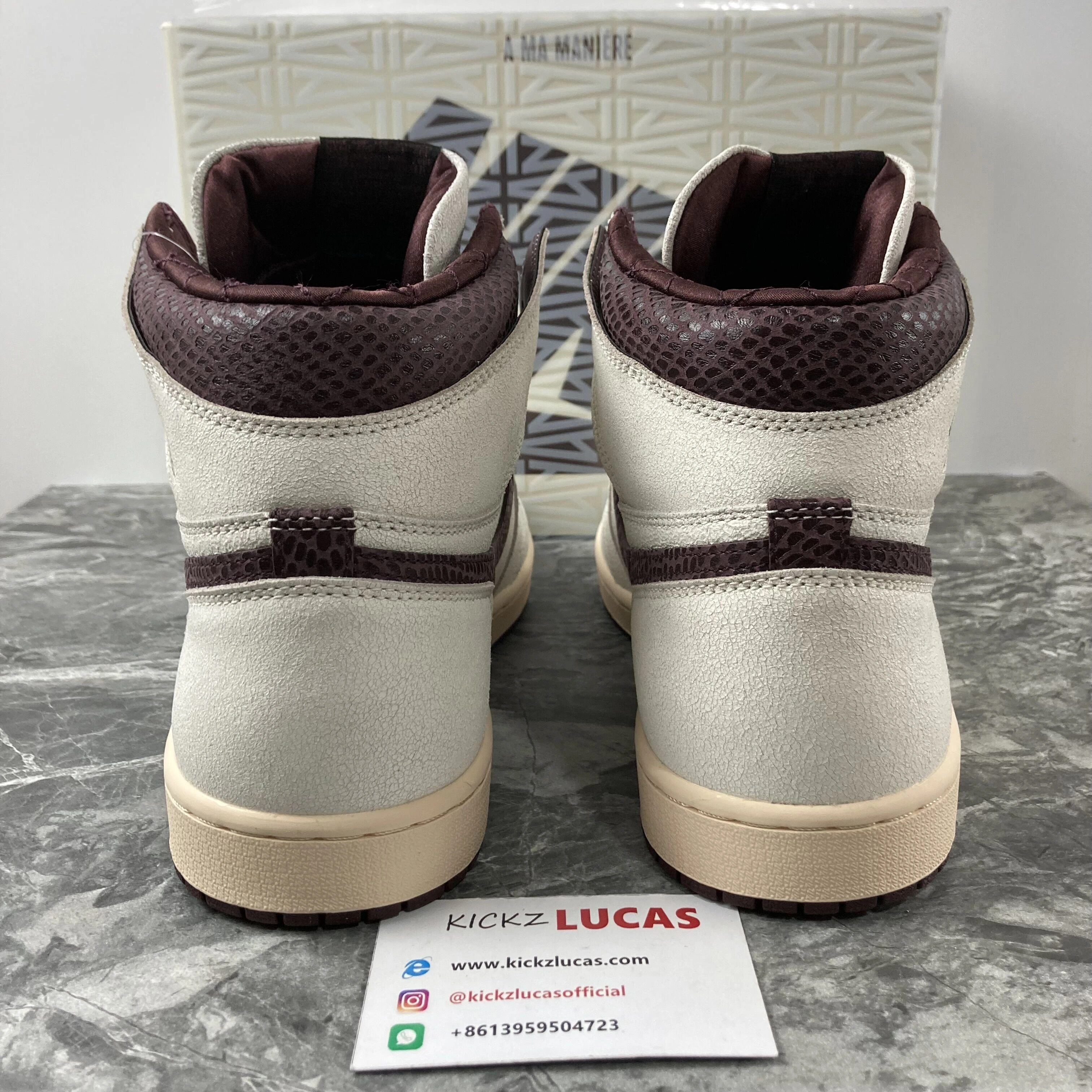 Premium Air Jordan 1 Retro High OG A Ma Maniére DO7097- 1703
