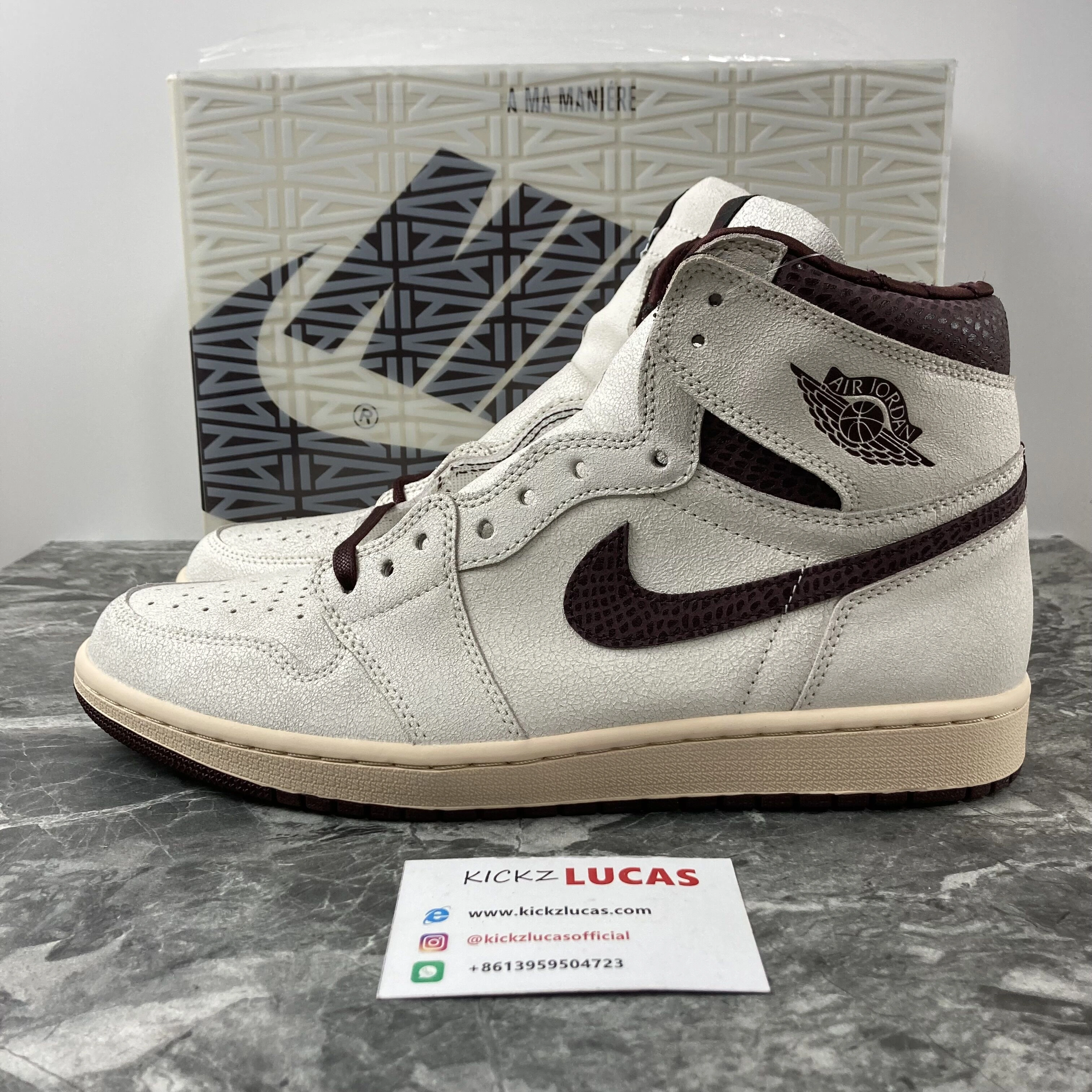 Premium Air Jordan 1 Retro High OG A Ma Maniére DO7097- 1703