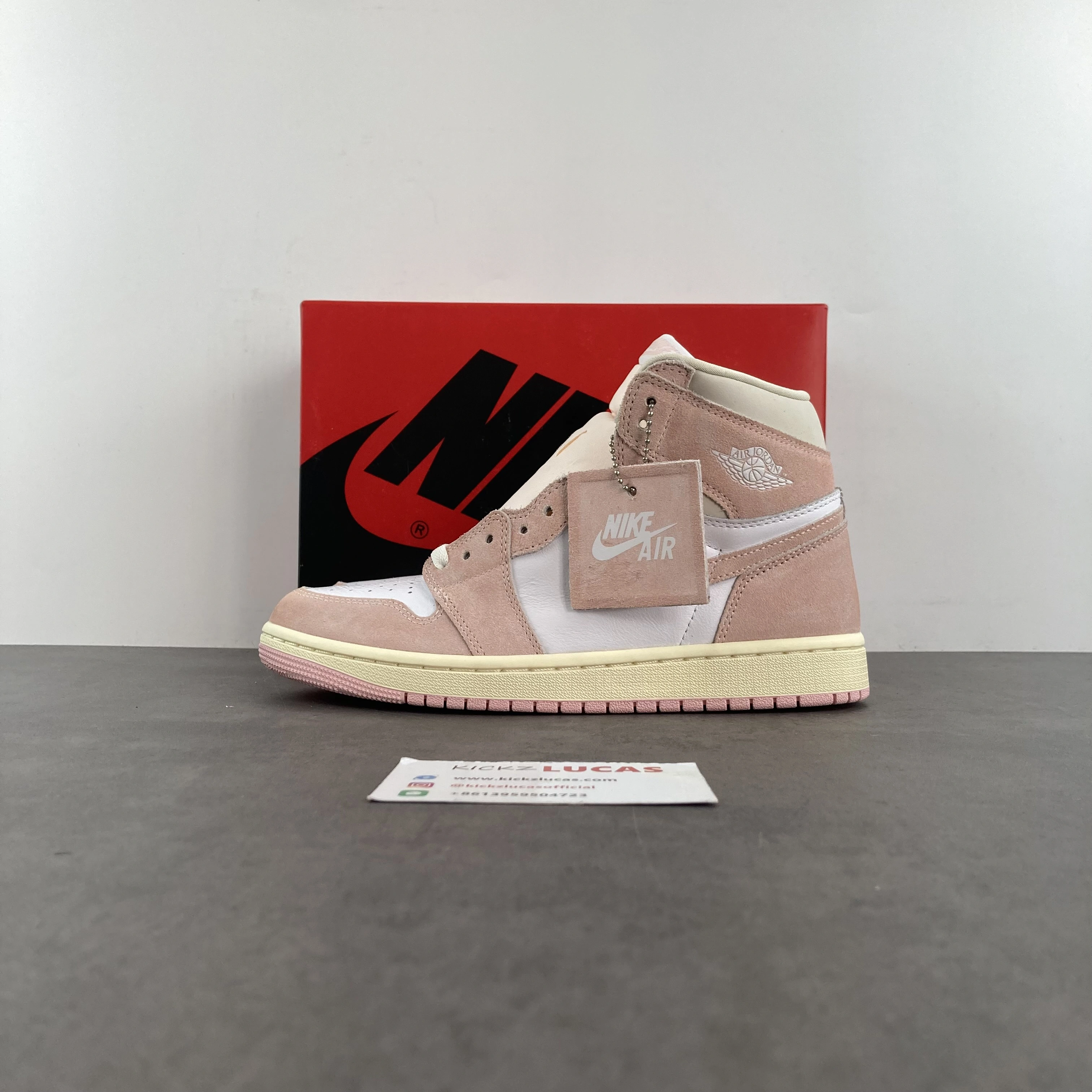 EyeCatching Air Jordan 1 Retro High OG Atmosphere Pink FD2596- 1578