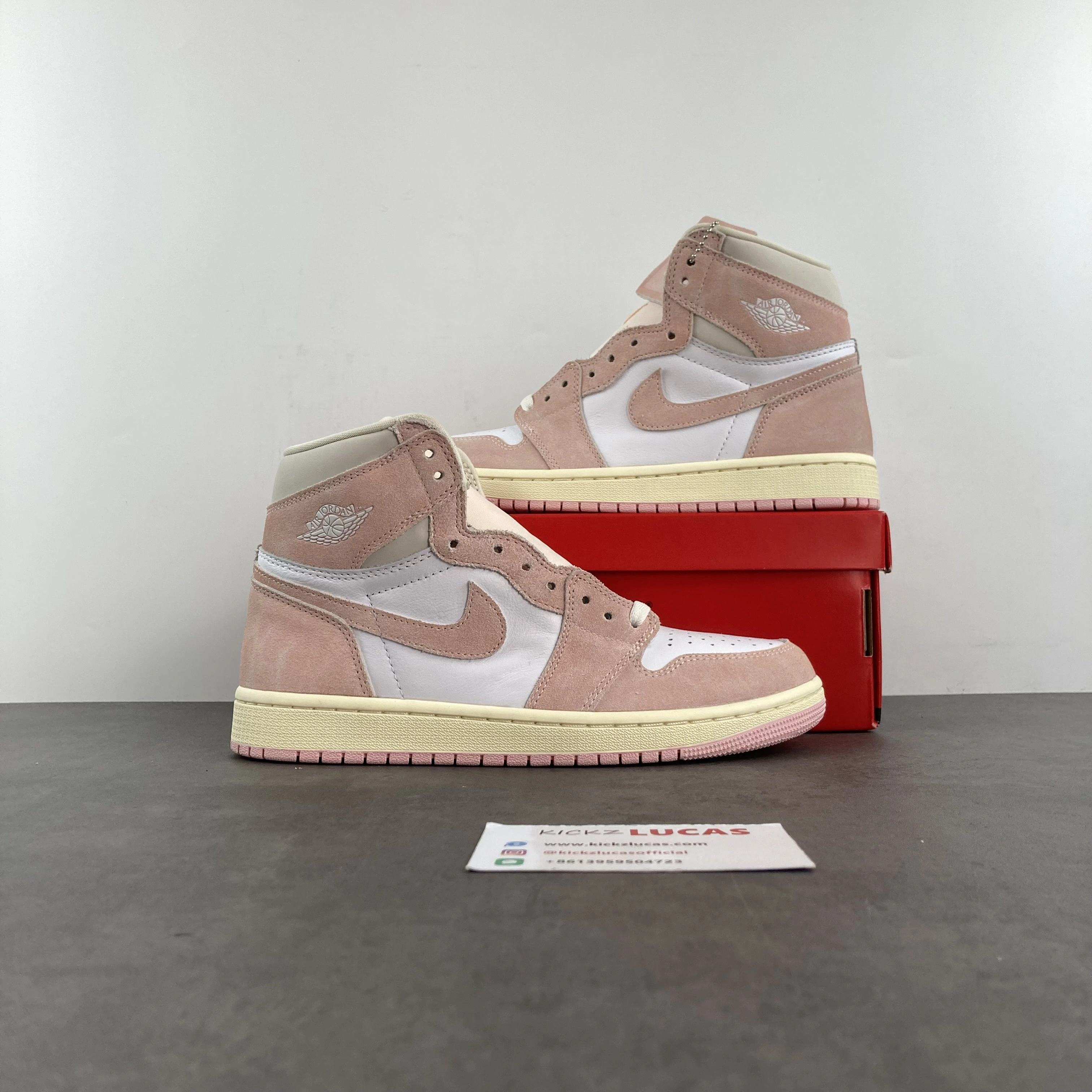 EyeCatching Air Jordan 1 Retro High OG Atmosphere Pink FD2596- 1578