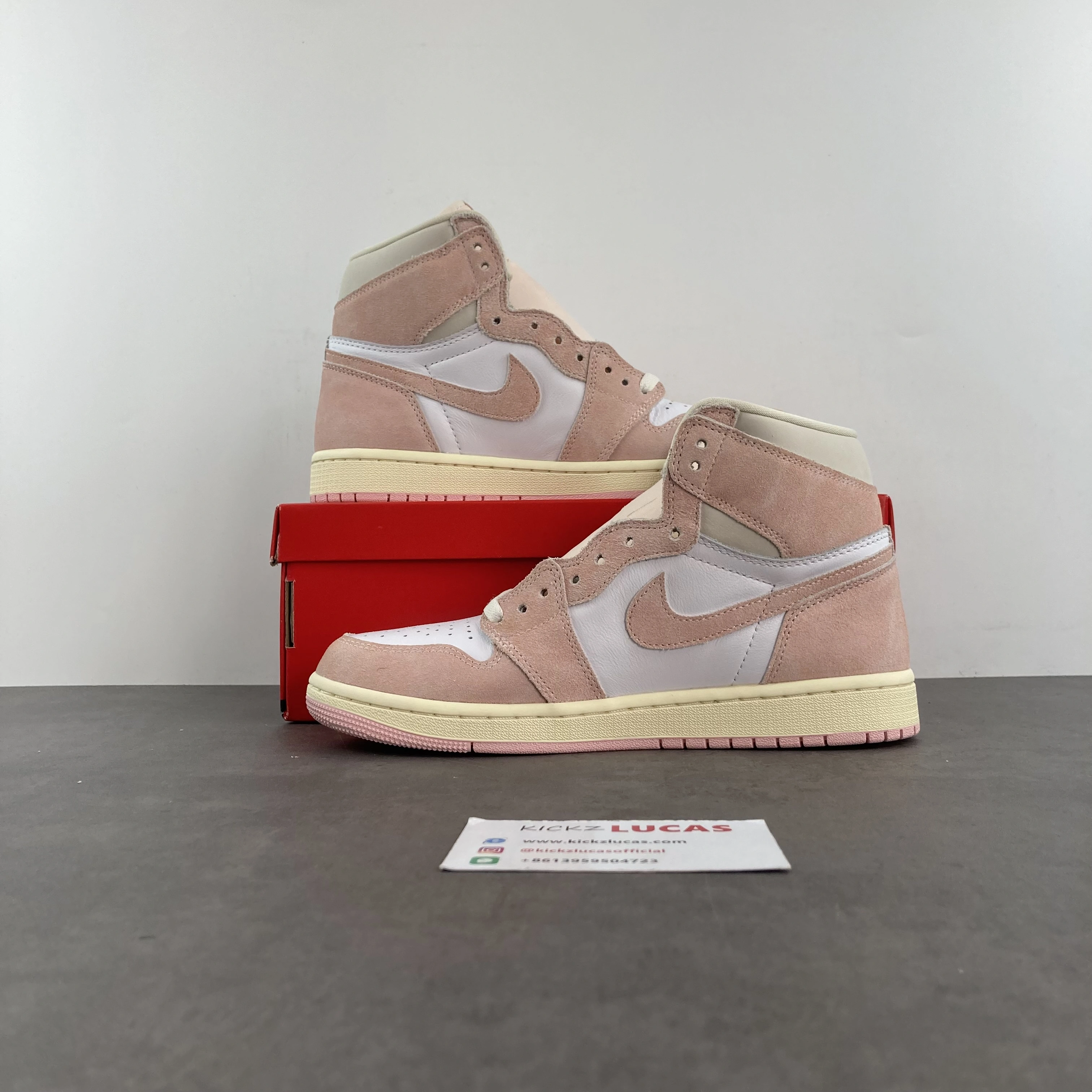EyeCatching Air Jordan 1 Retro High OG Atmosphere Pink FD2596- 1578