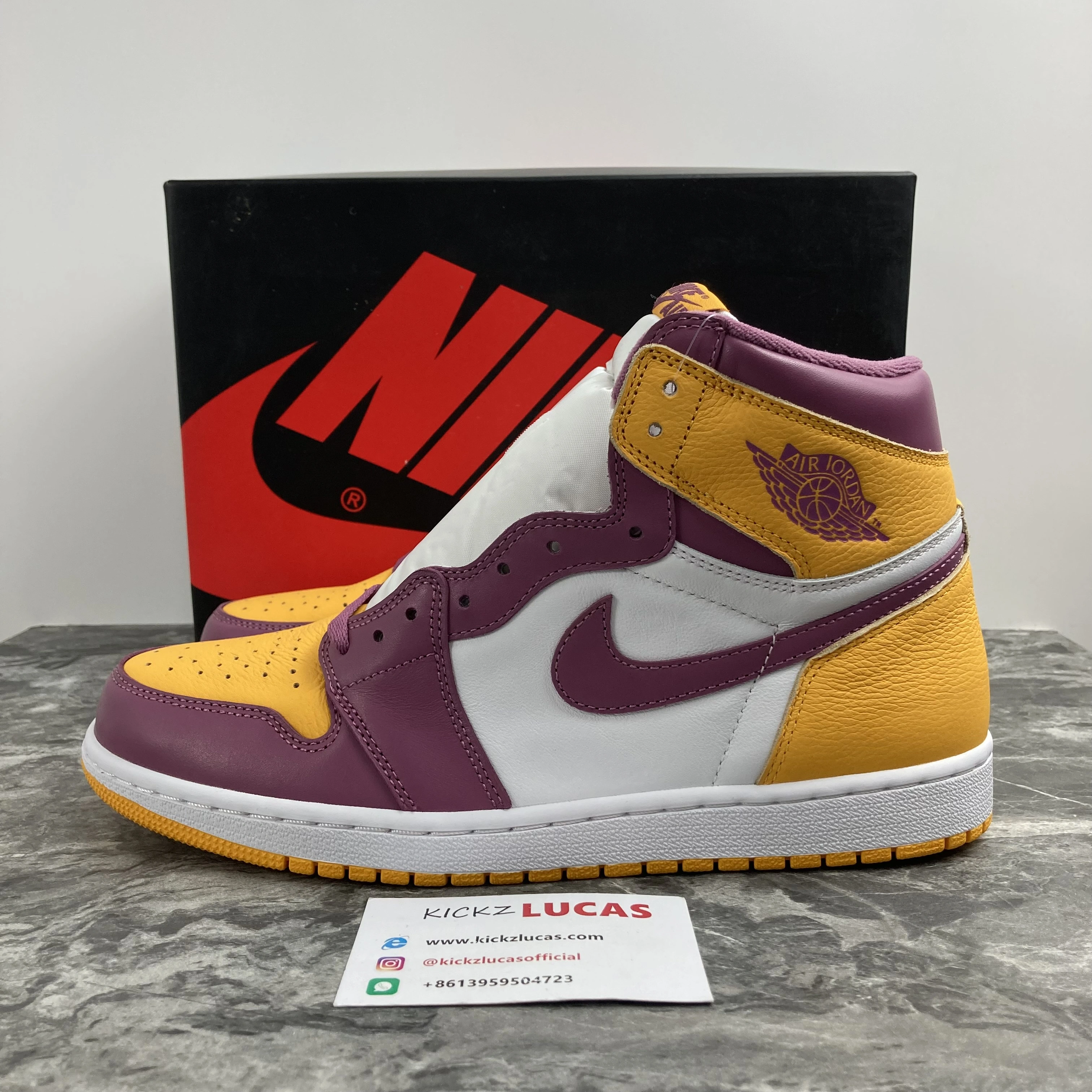 ZipUp Air Jordan 1 Retro High OG Brotherhood 555088- 1695