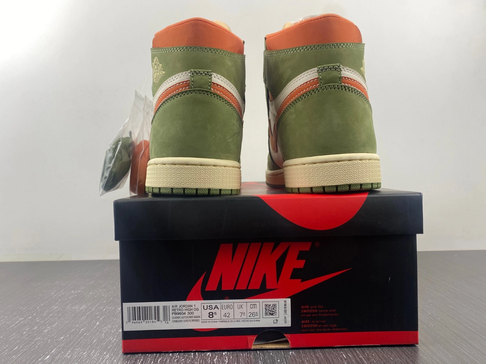Air Jordan 1 Retro High OG Celadon FB9934- Chic 1484