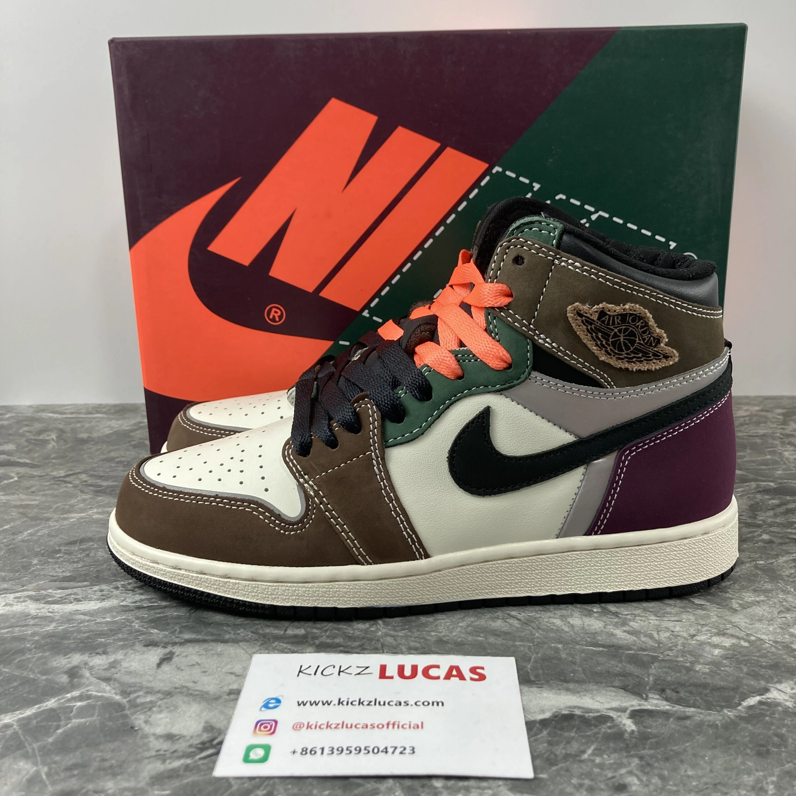 Effortless Air Jordan 1 Retro High OG Hand Crafted DH3097- 1696