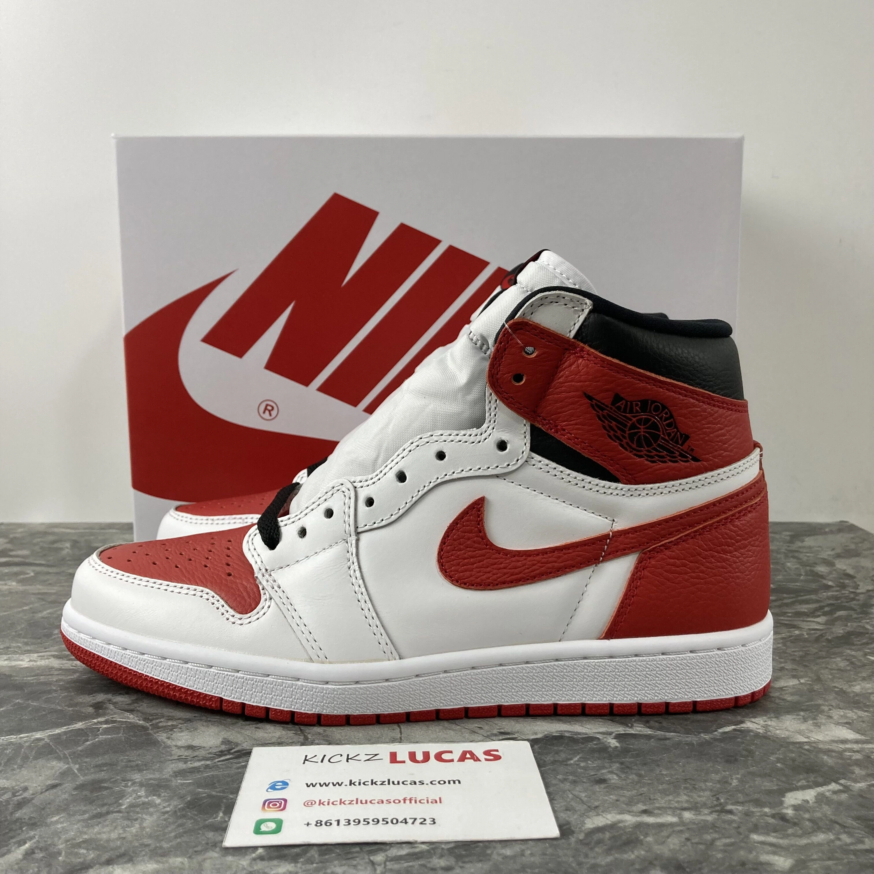 Air Jordan 1 Retro High OG Heritage 555088- Classic 1676