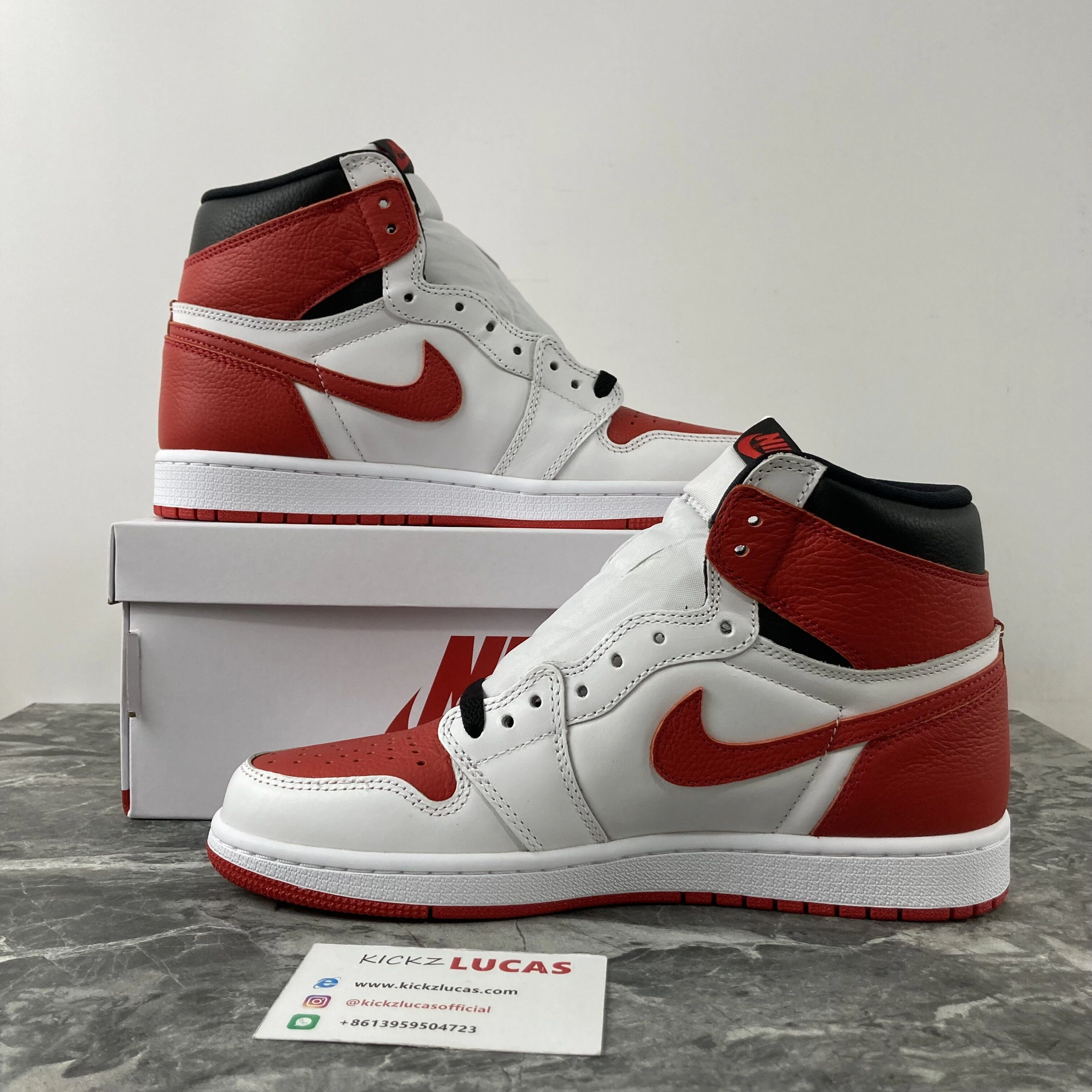 Air Jordan 1 Retro High OG Heritage 555088- Classic 1676