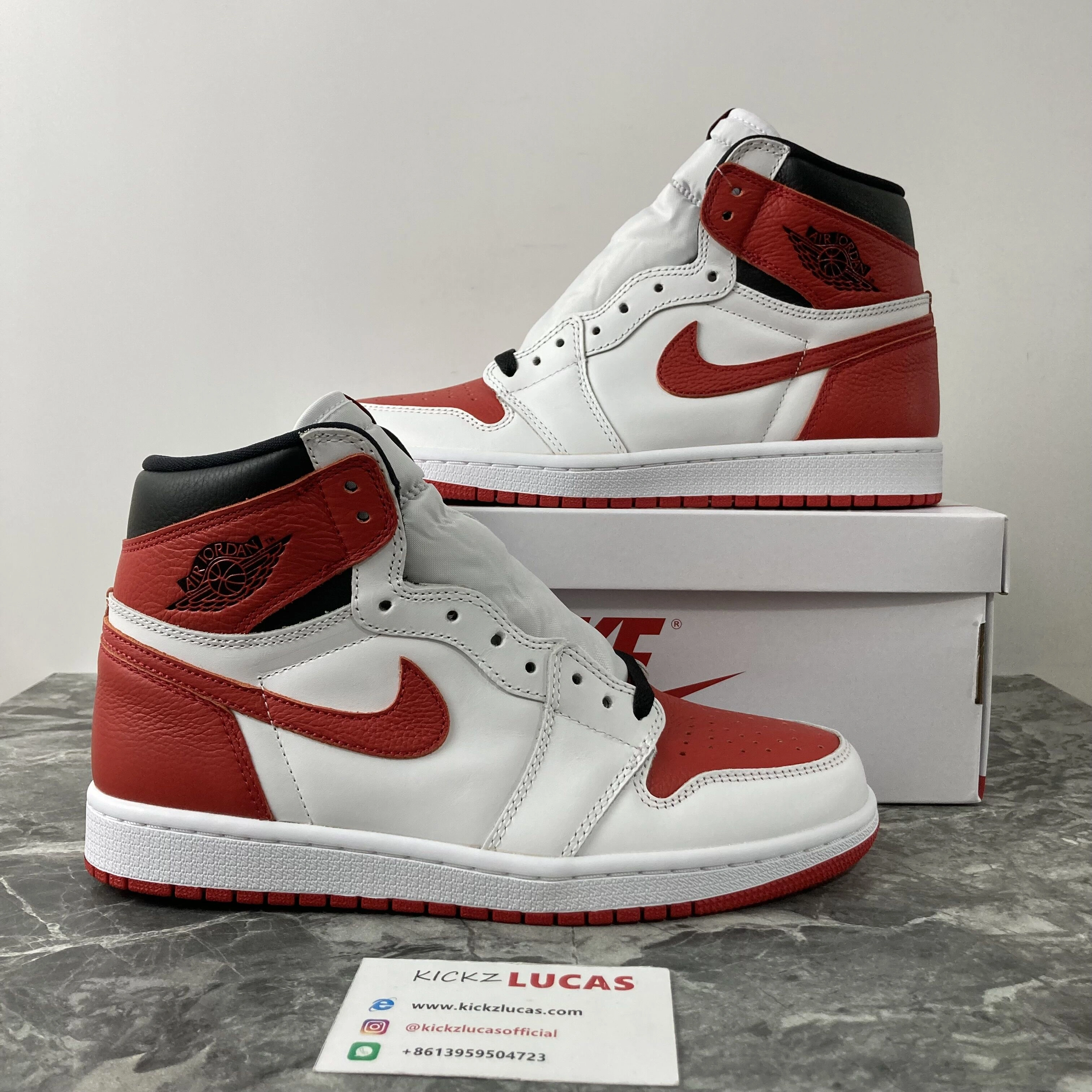 Air Jordan 1 Retro High OG Heritage 555088- Classic 1676