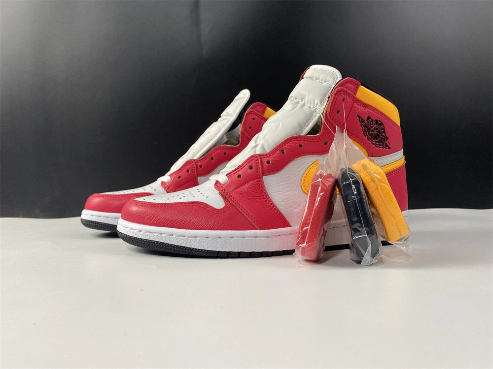 Air Jordan 1 Retro High OG Light Fusion Red 555088- Stretchable 1742