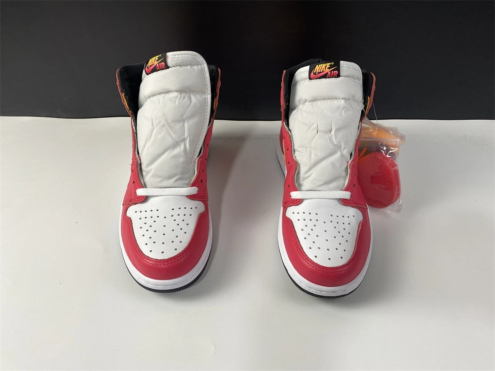 Air Jordan 1 Retro High OG Light Fusion Red 555088- Stretchable 1742