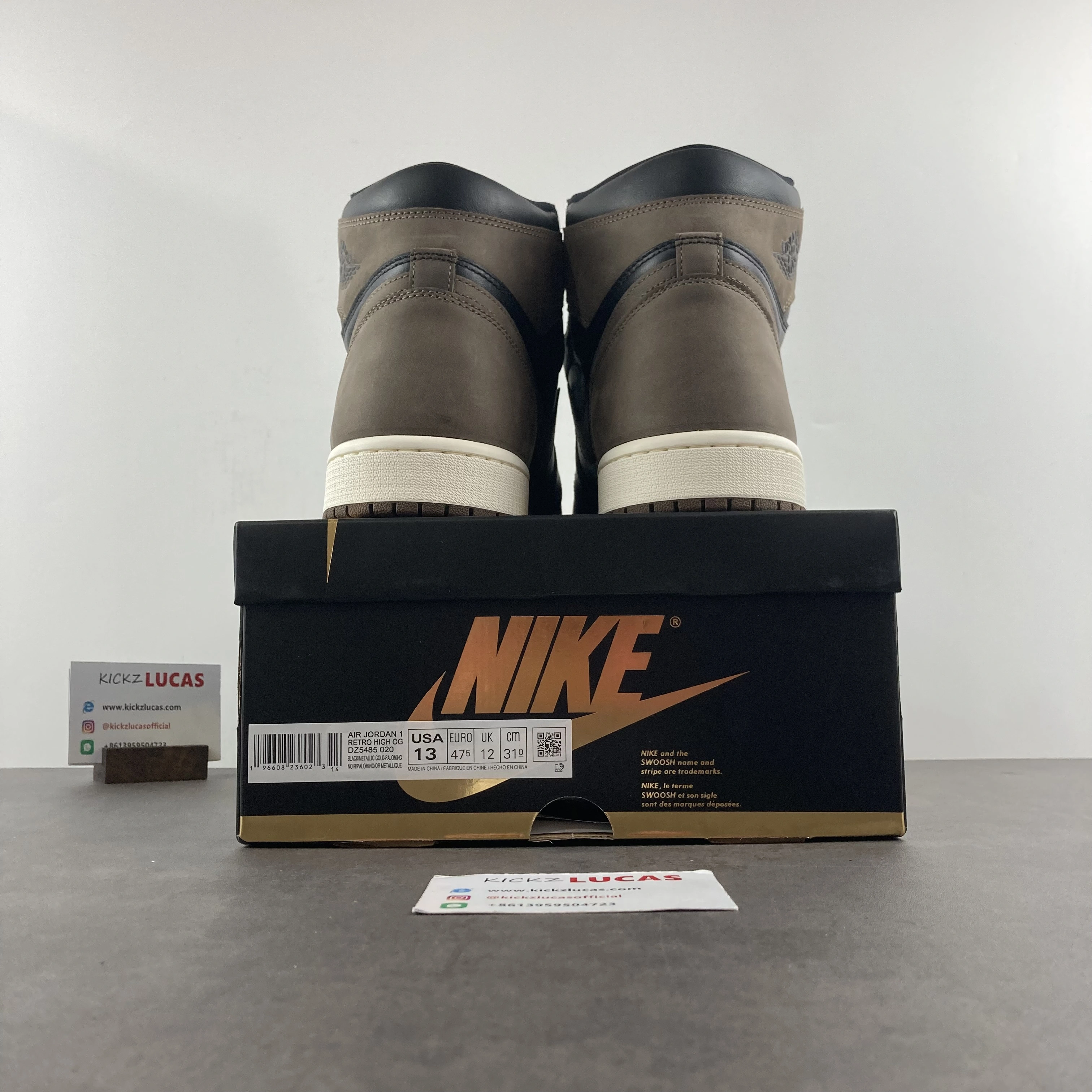 Compact Air Jordan 1 Retro High OG Palomino DZ5485- 1543