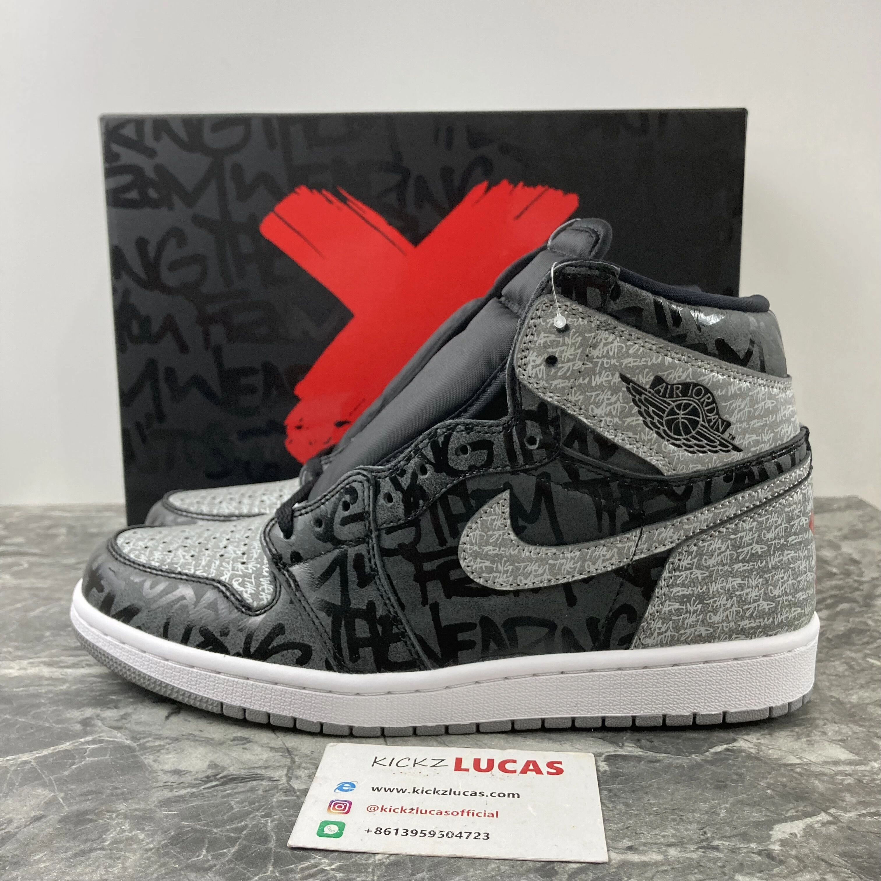 Air Jordan 1 Retro High OG Rebellionaire 55088- Vibrant 1692