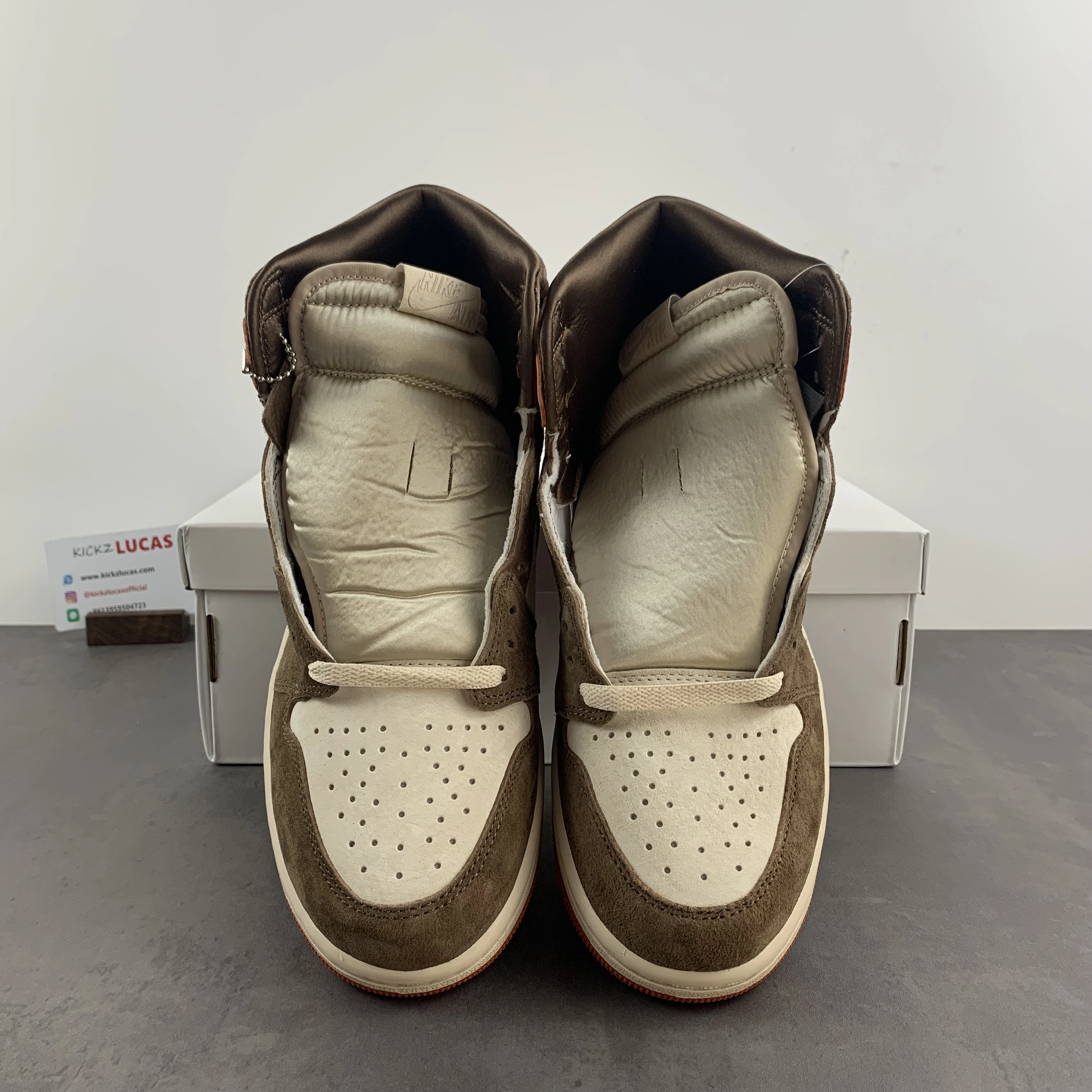 Colorful Air Jordan 1 Retro High OG SP Dusted Clay FQ2941- 1406