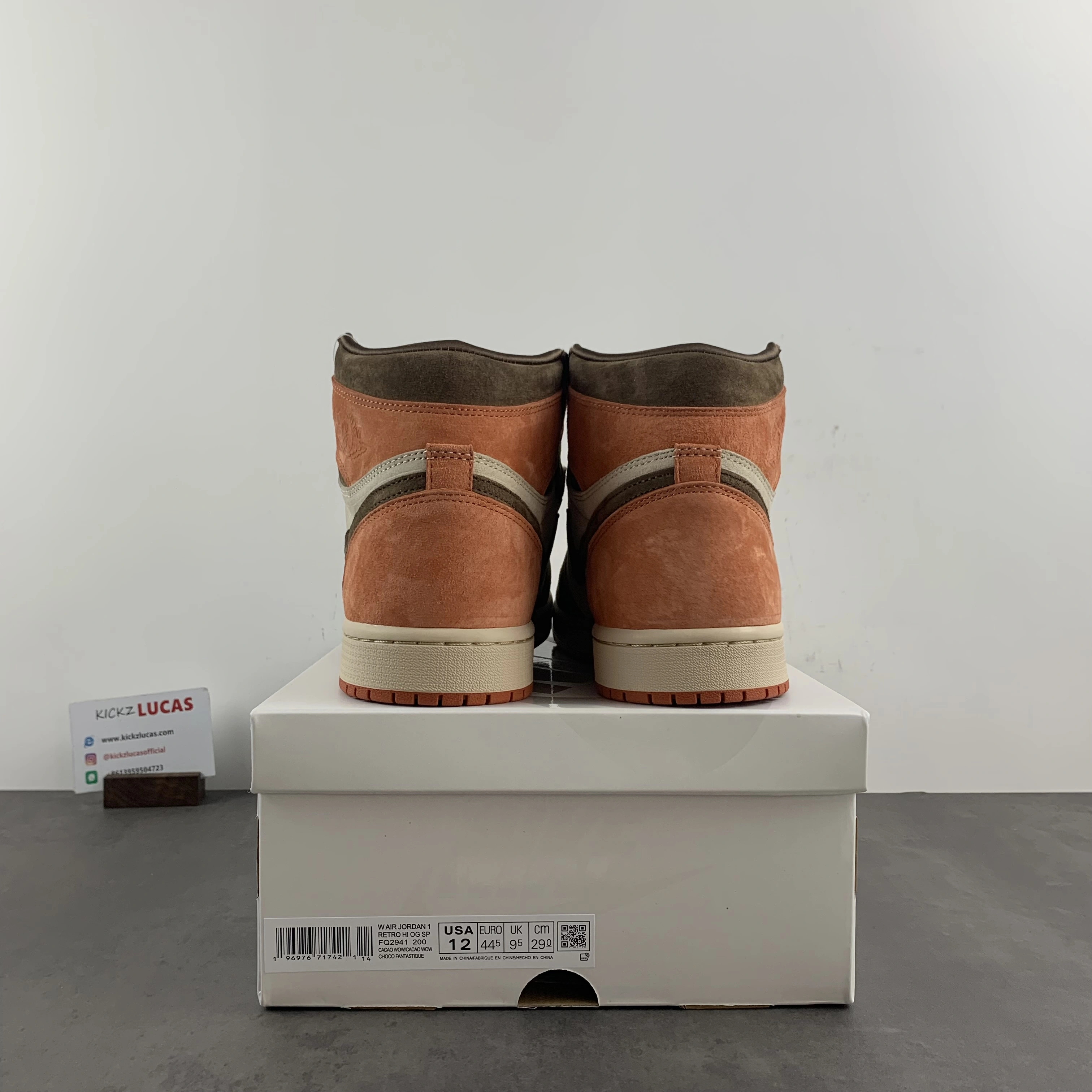 Colorful Air Jordan 1 Retro High OG SP Dusted Clay FQ2941- 1406