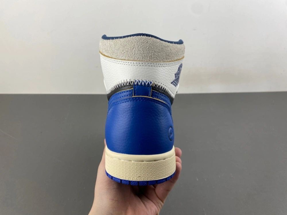 Practical Air Jordan 1 Retro High OG SP Fragment x Union LA Sport Royal IO7847- 1318