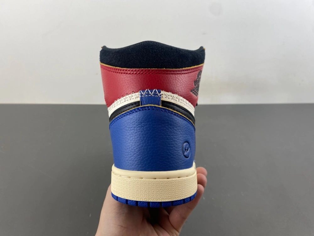 Air Jordan 1 Retro High OG SP Fragment x Union LA Varsity Red Sport Royal IO7847- OdorResistant 1319