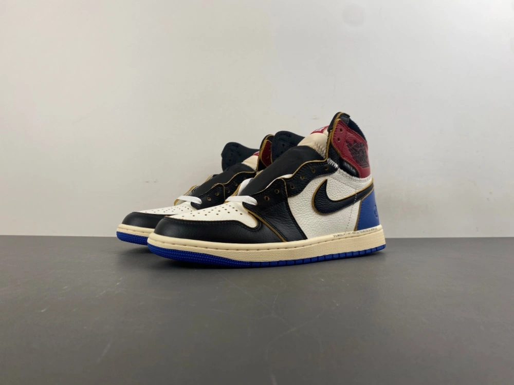 Air Jordan 1 Retro High OG SP Fragment x Union LA Varsity Red Sport Royal IO7847- OdorResistant 1319