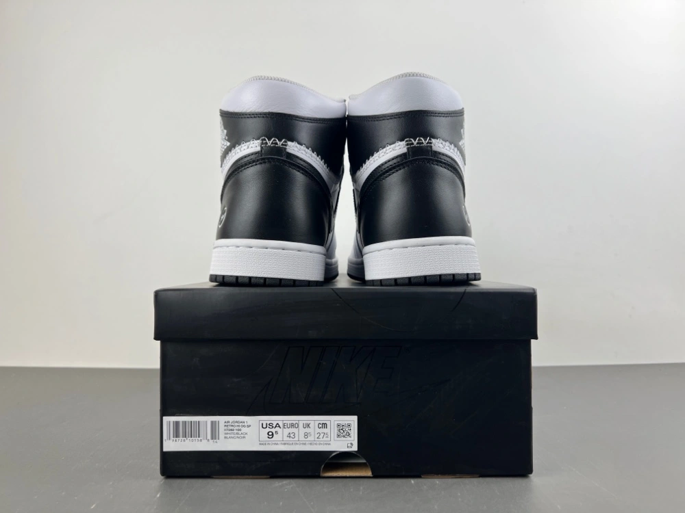 Air Jordan 1 Retro High OG SP Fragment x Union LA White Black II7282- Refined 1324