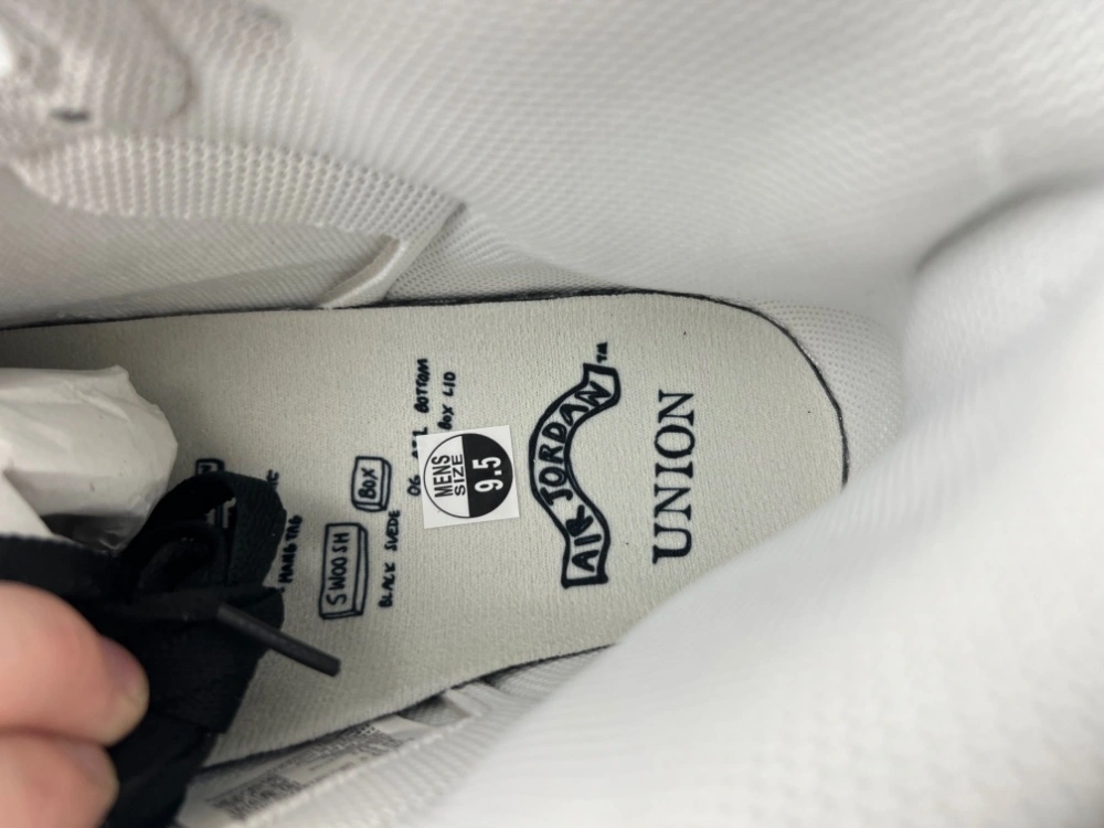 Air Jordan 1 Retro High OG SP Fragment x Union LA White Black II7282- Refined 1324