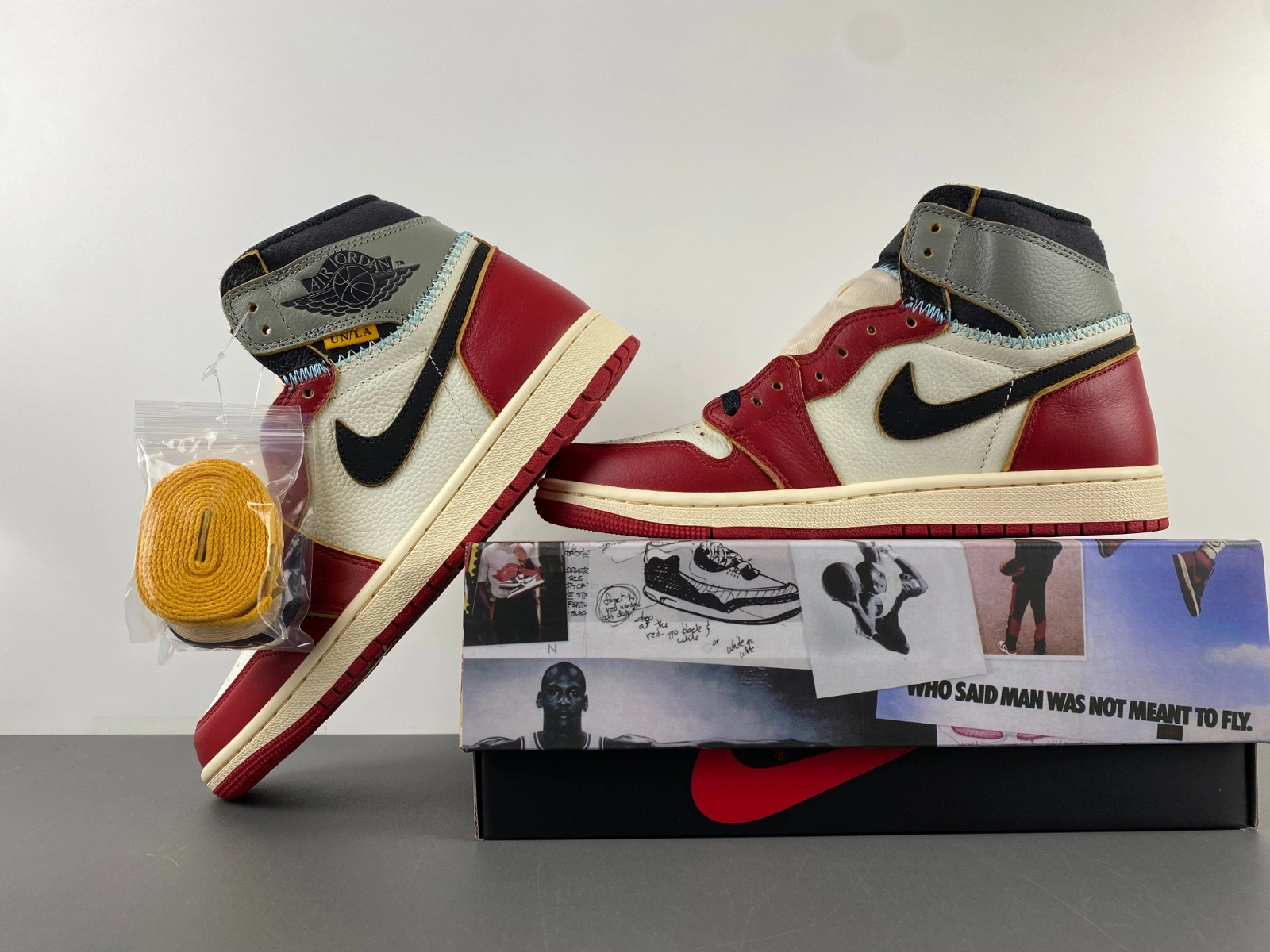 Functional Air Jordan 1 Retro High OG SP Union LA Chicago Shadow HV8563- 1349