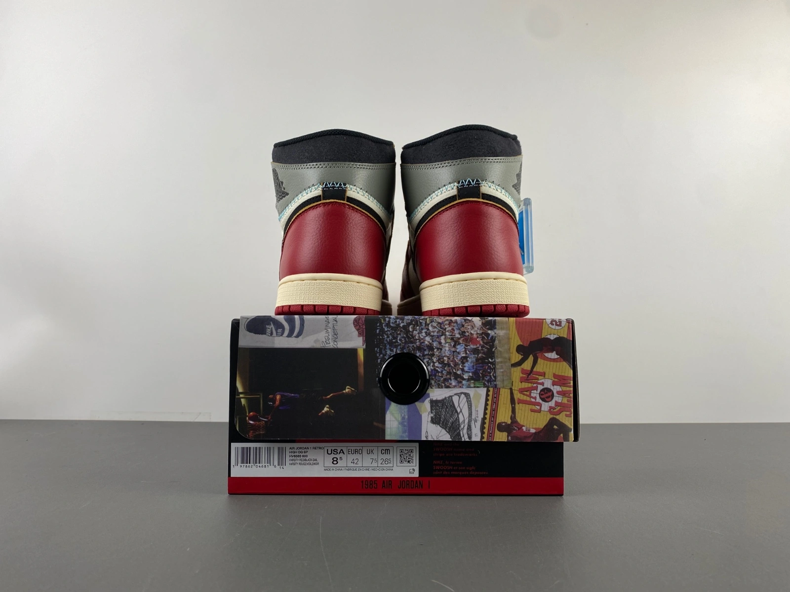 Functional Air Jordan 1 Retro High OG SP Union LA Chicago Shadow HV8563- 1349