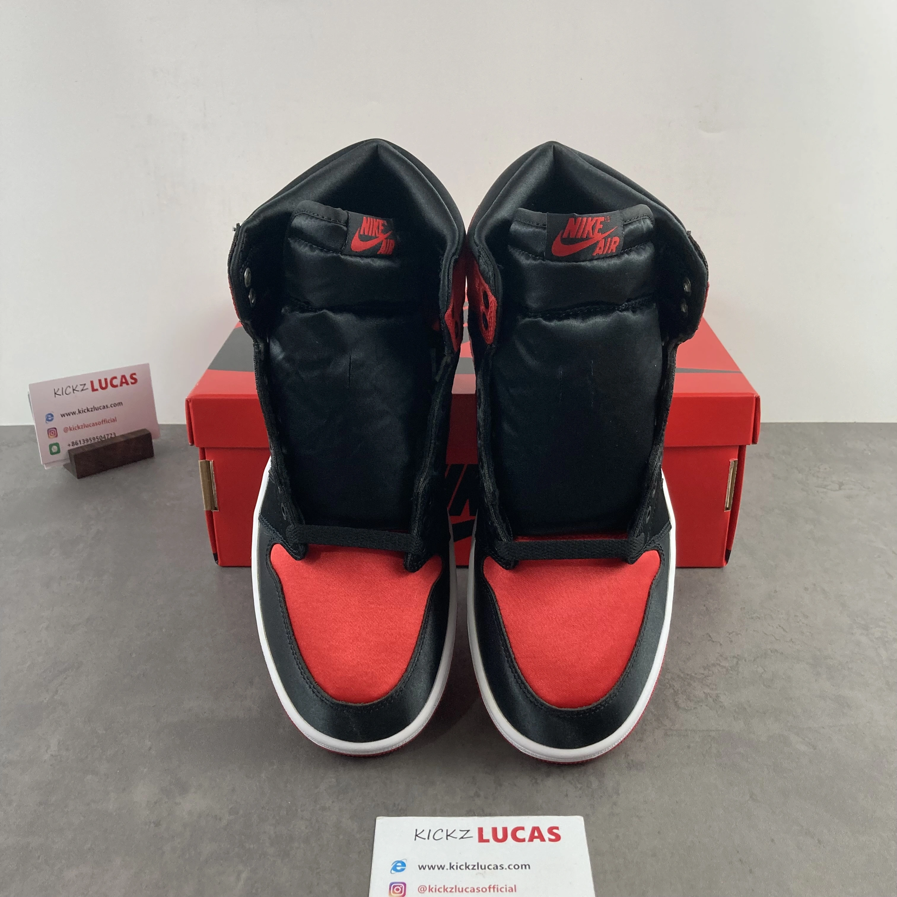 Air Jordan 1 Retro High OG Satin Bred FD4810- Soft 1505