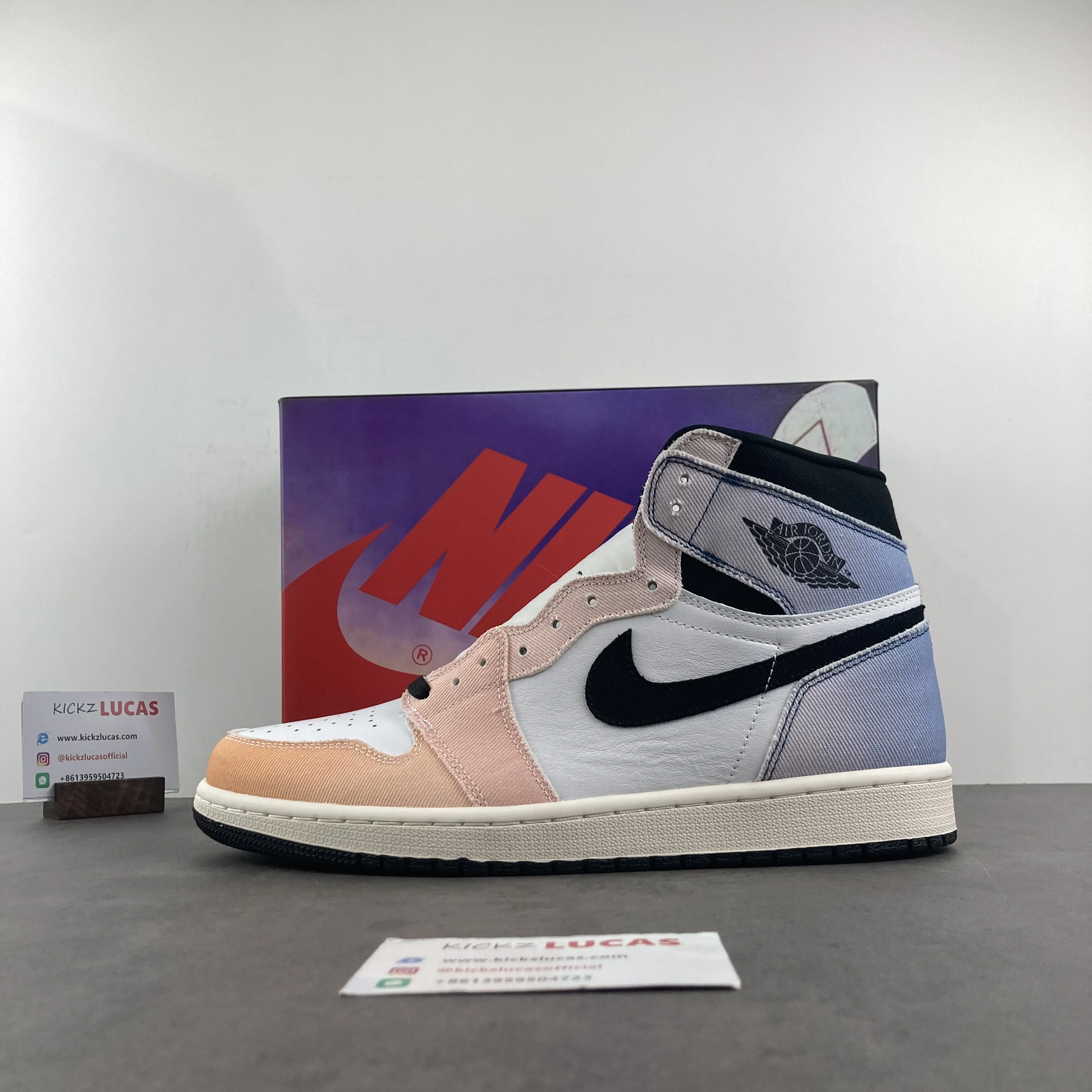 Air Jordan 1 Retro High OG Skyline DX0054- Bold 1583