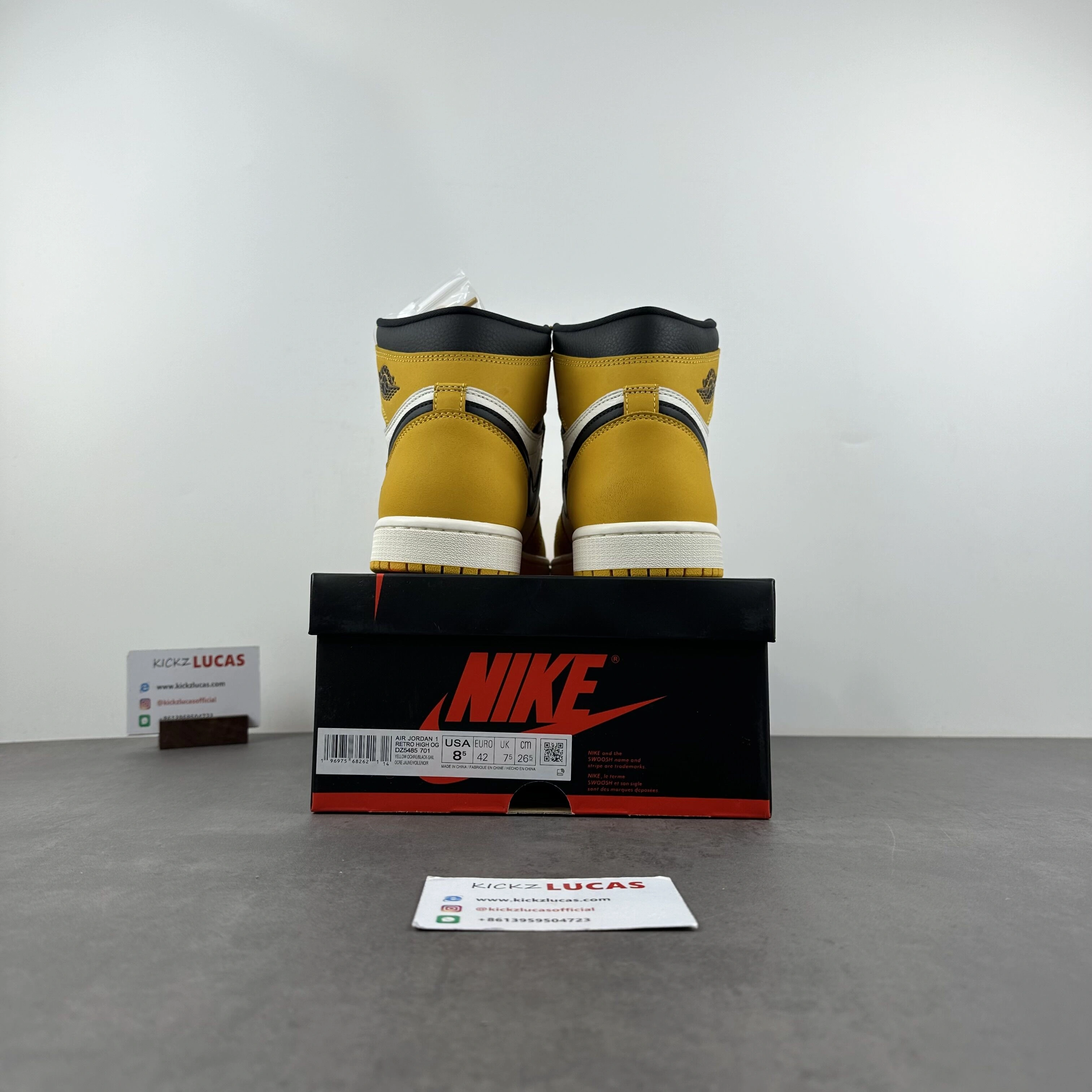 Affordable Air Jordan 1 Retro High OG Yellow DZ5485- 1475