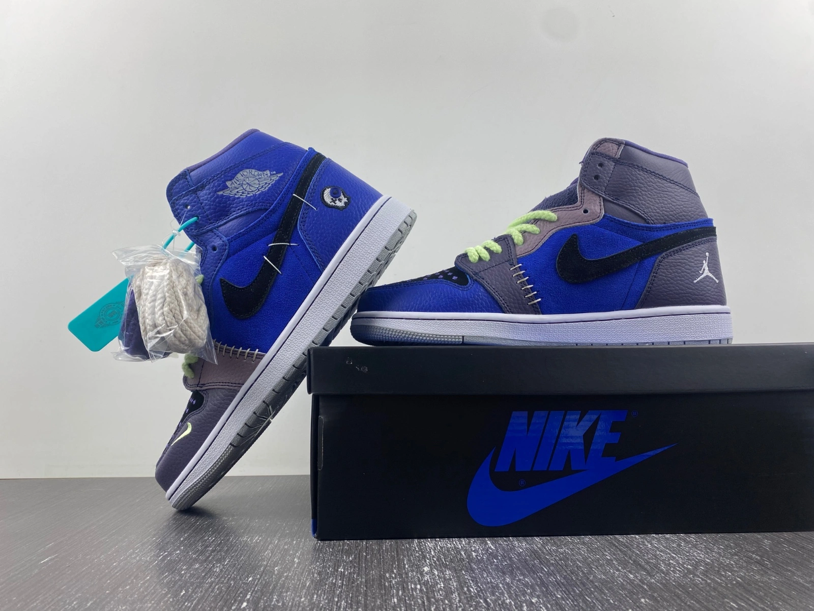 Air Jordan 1 Retro High OG Zion Williamson Voodoo Blue DZ5485- Fashionable 1426