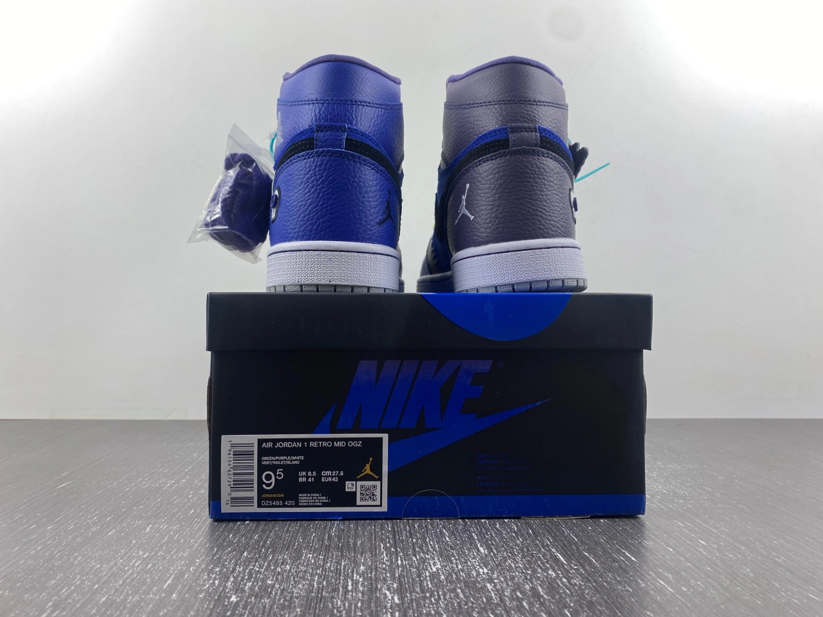 Air Jordan 1 Retro High OG Zion Williamson Voodoo Blue DZ5485- Fashionable 1426