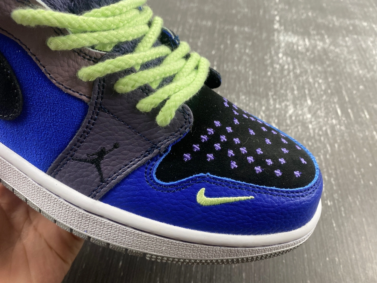Air Jordan 1 Retro High OG Zion Williamson Voodoo Blue DZ5485- Fashionable 1426
