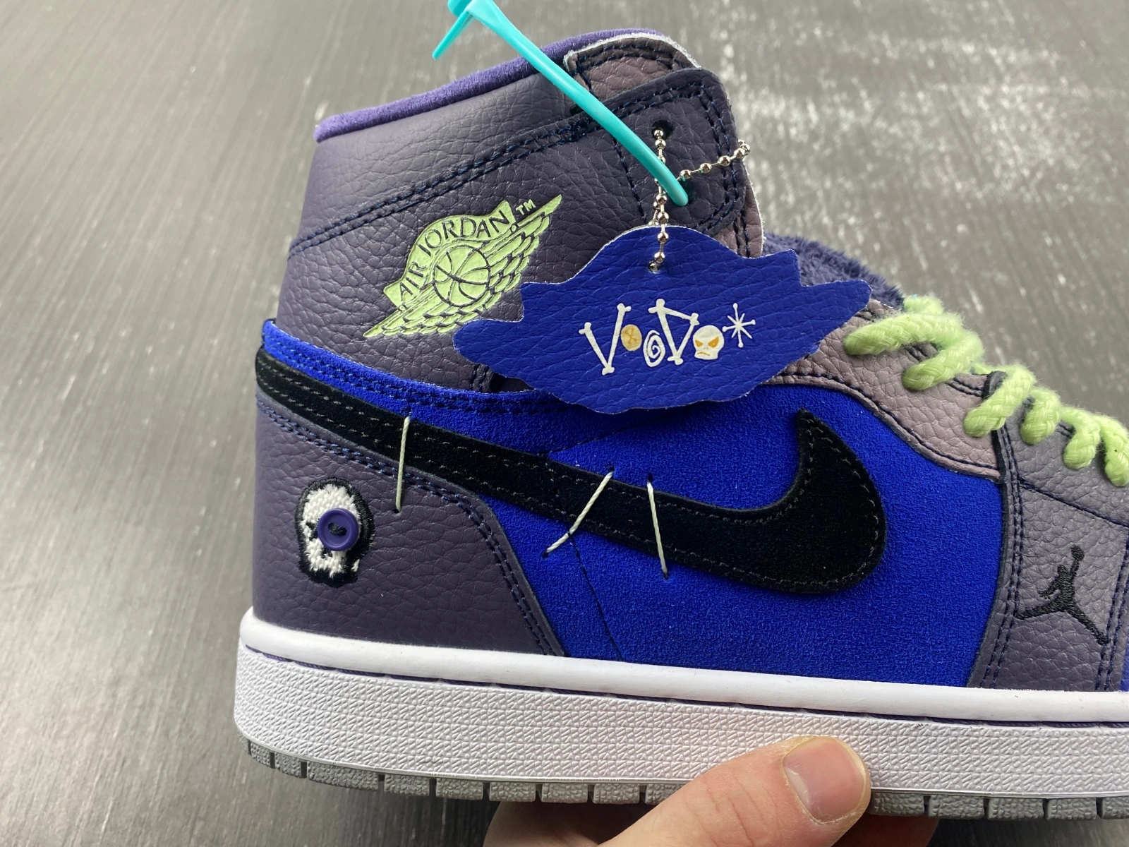 Air Jordan 1 Retro High OG Zion Williamson Voodoo Blue DZ5485- Fashionable 1426