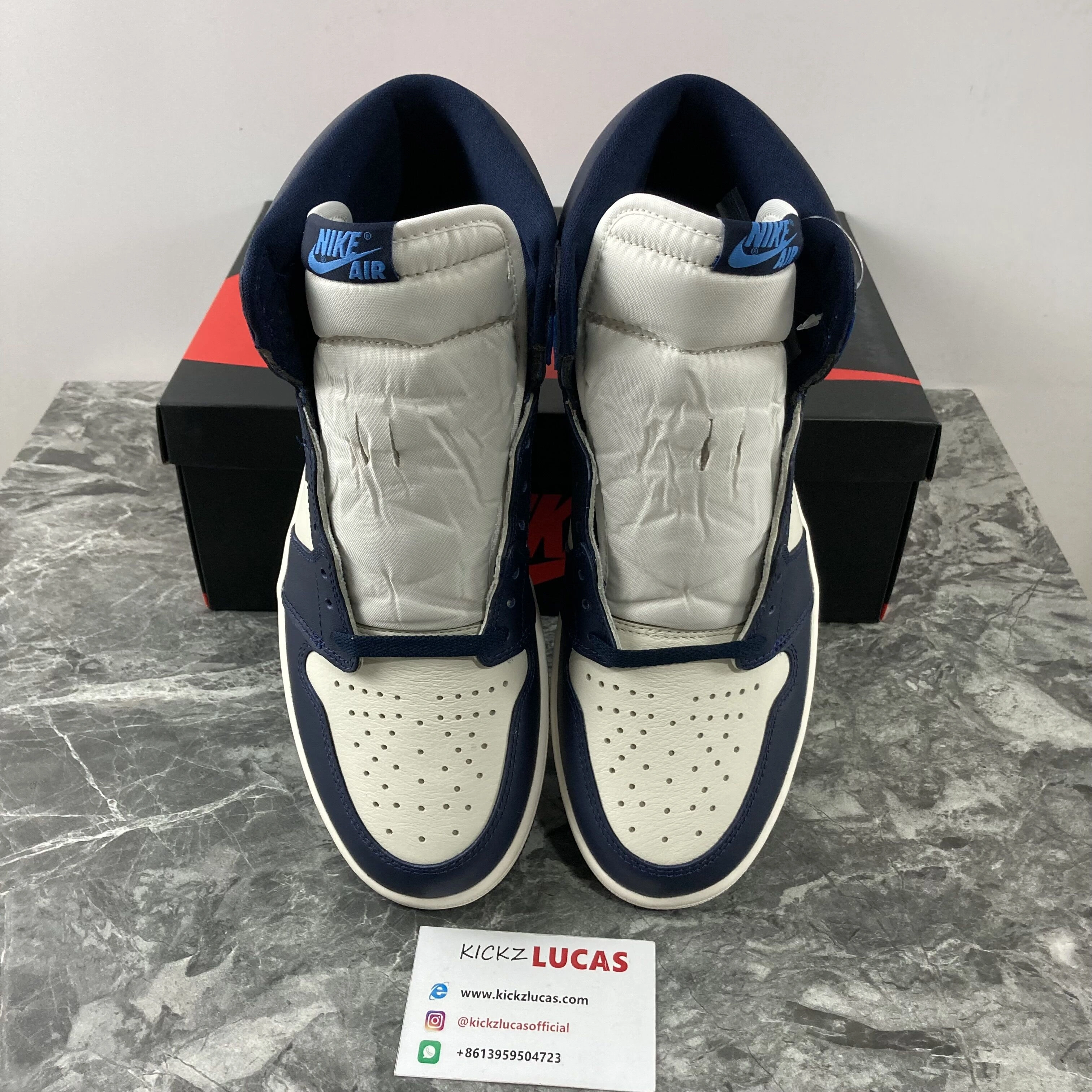 Air Jordan 1 Retro High Obsidian UNC 555088- Neat 1760