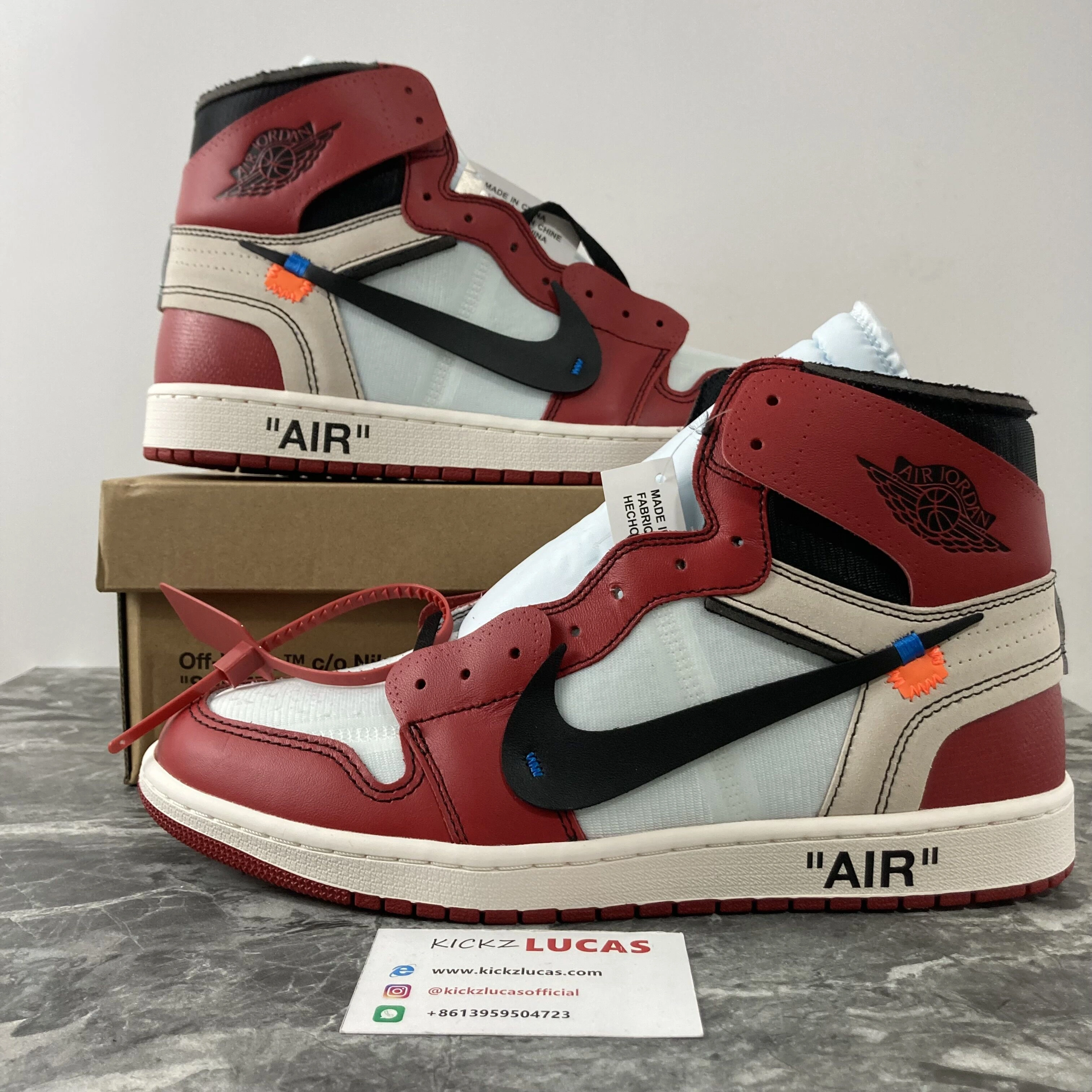 Air Jordan 1 Retro High Off-White Chicago AA3834- Timeless 1745