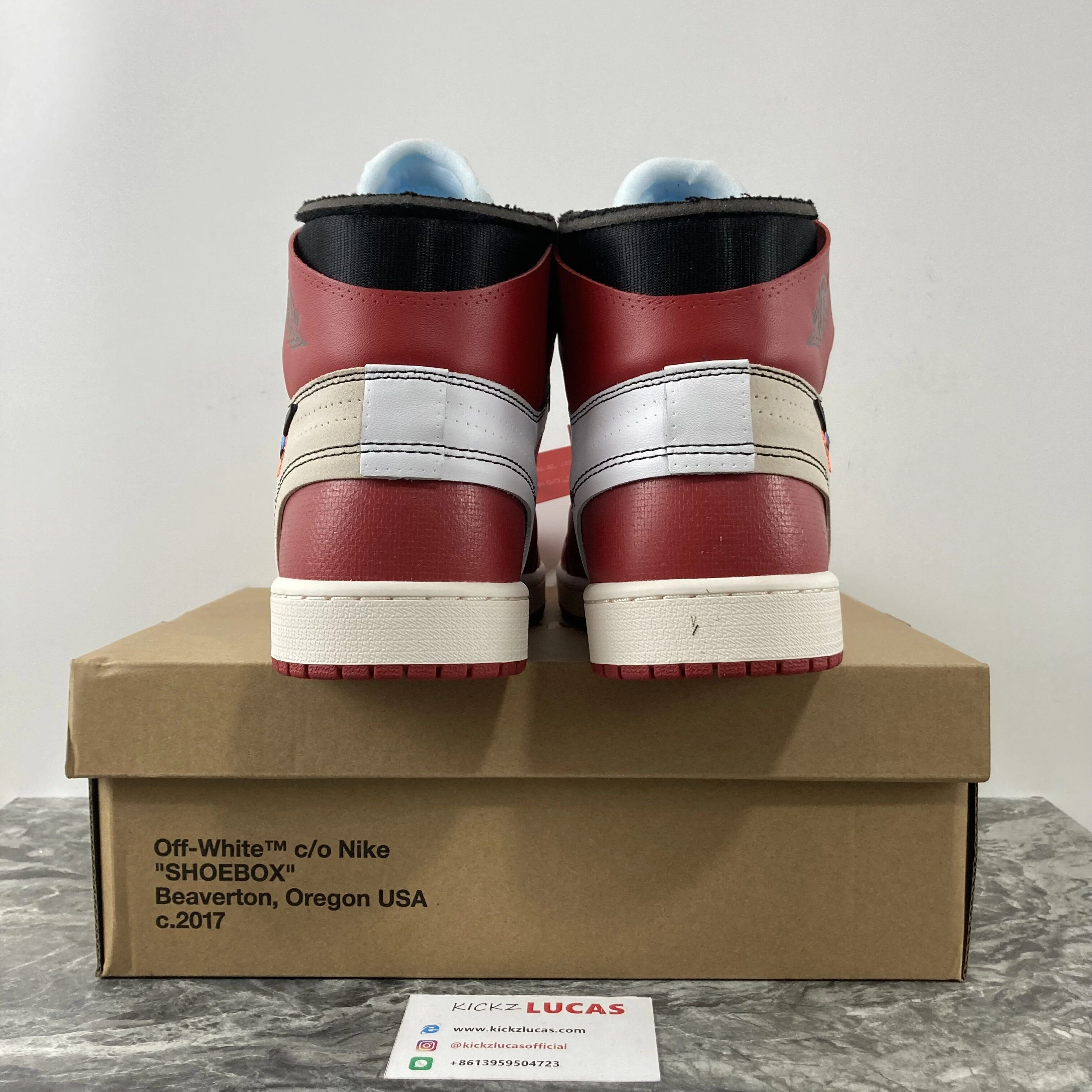 Air Jordan 1 Retro High Off-White Chicago AA3834- Timeless 1745