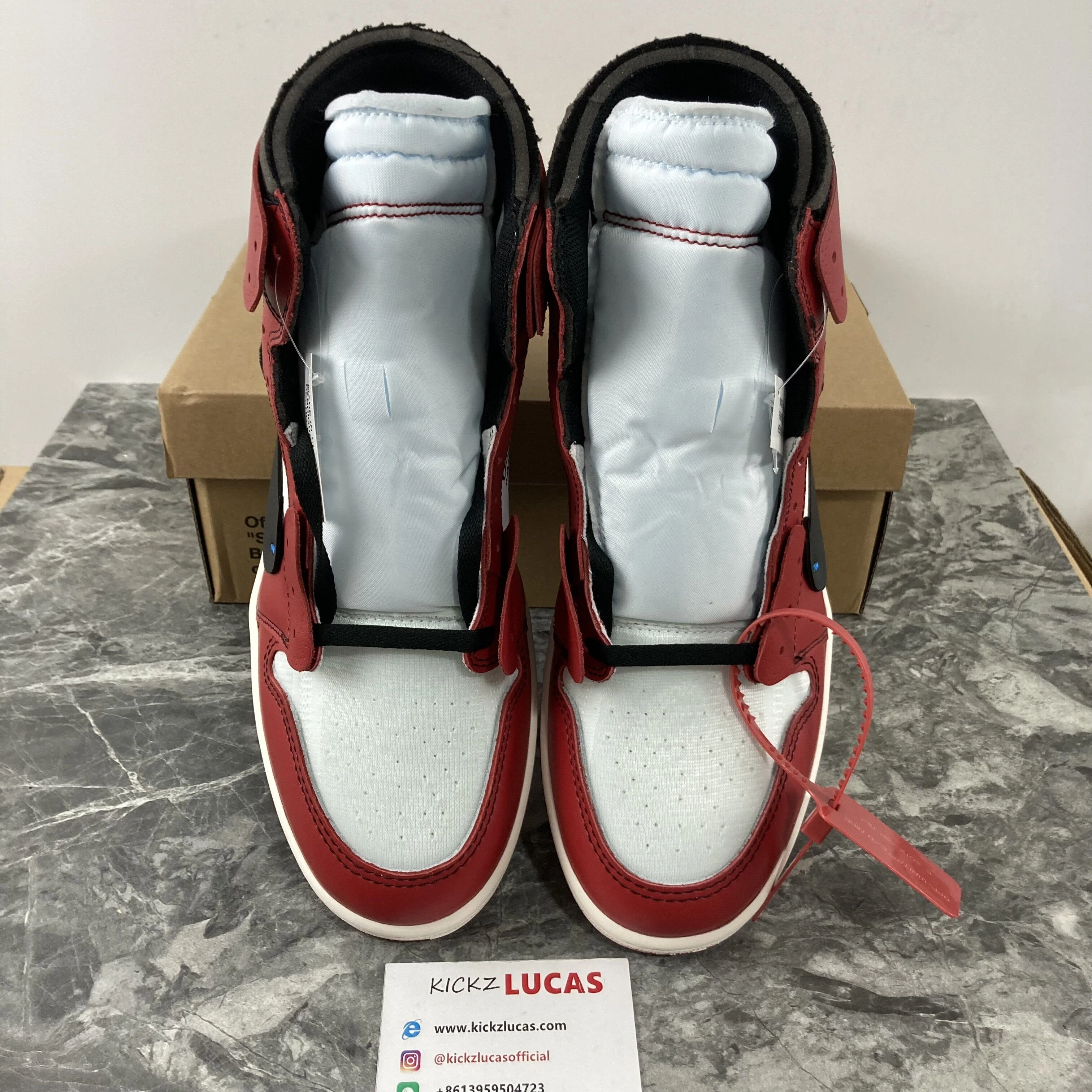 Air Jordan 1 Retro High Off-White Chicago AA3834- Timeless 1745