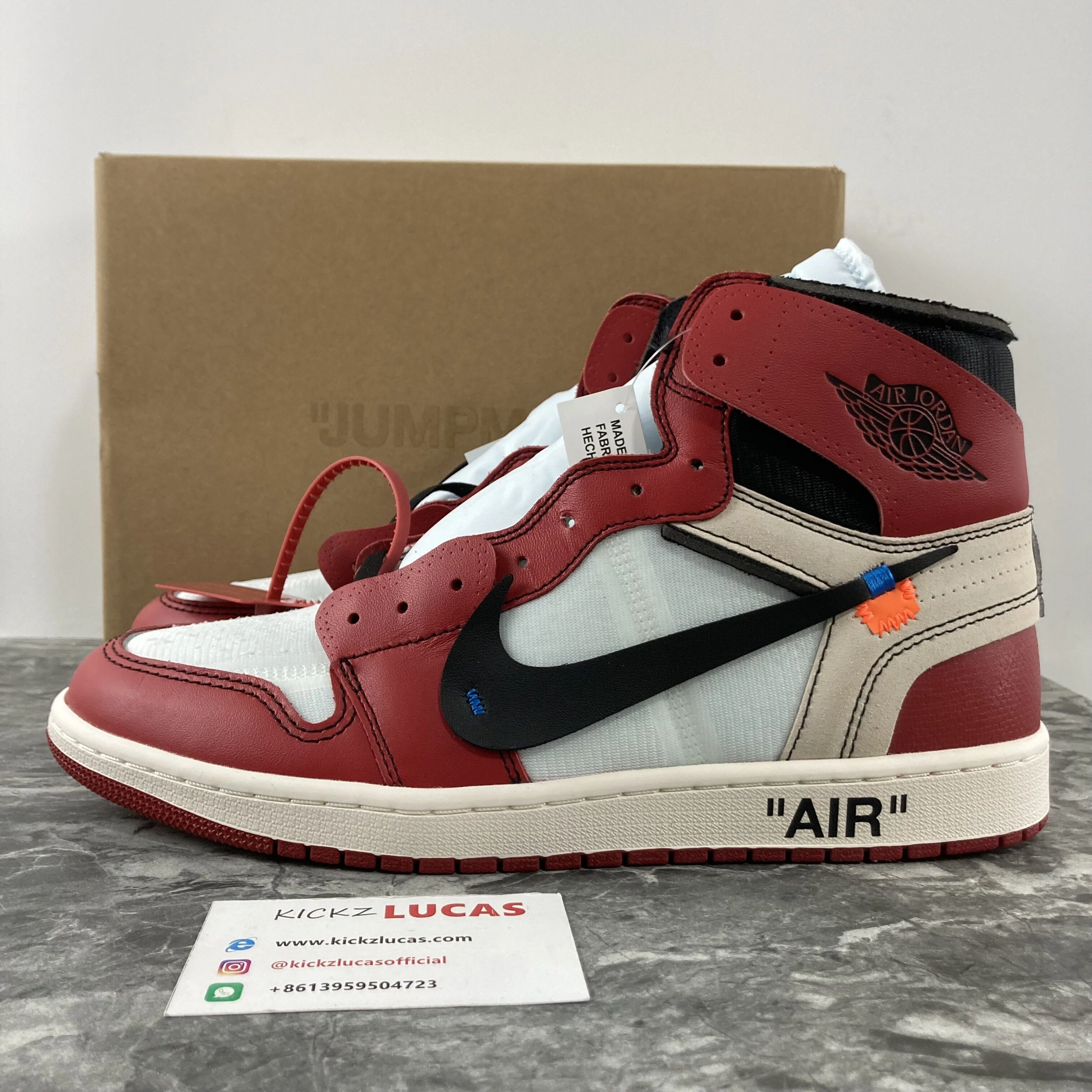 Air Jordan 1 Retro High Off-White Chicago AA3834- Timeless 1745