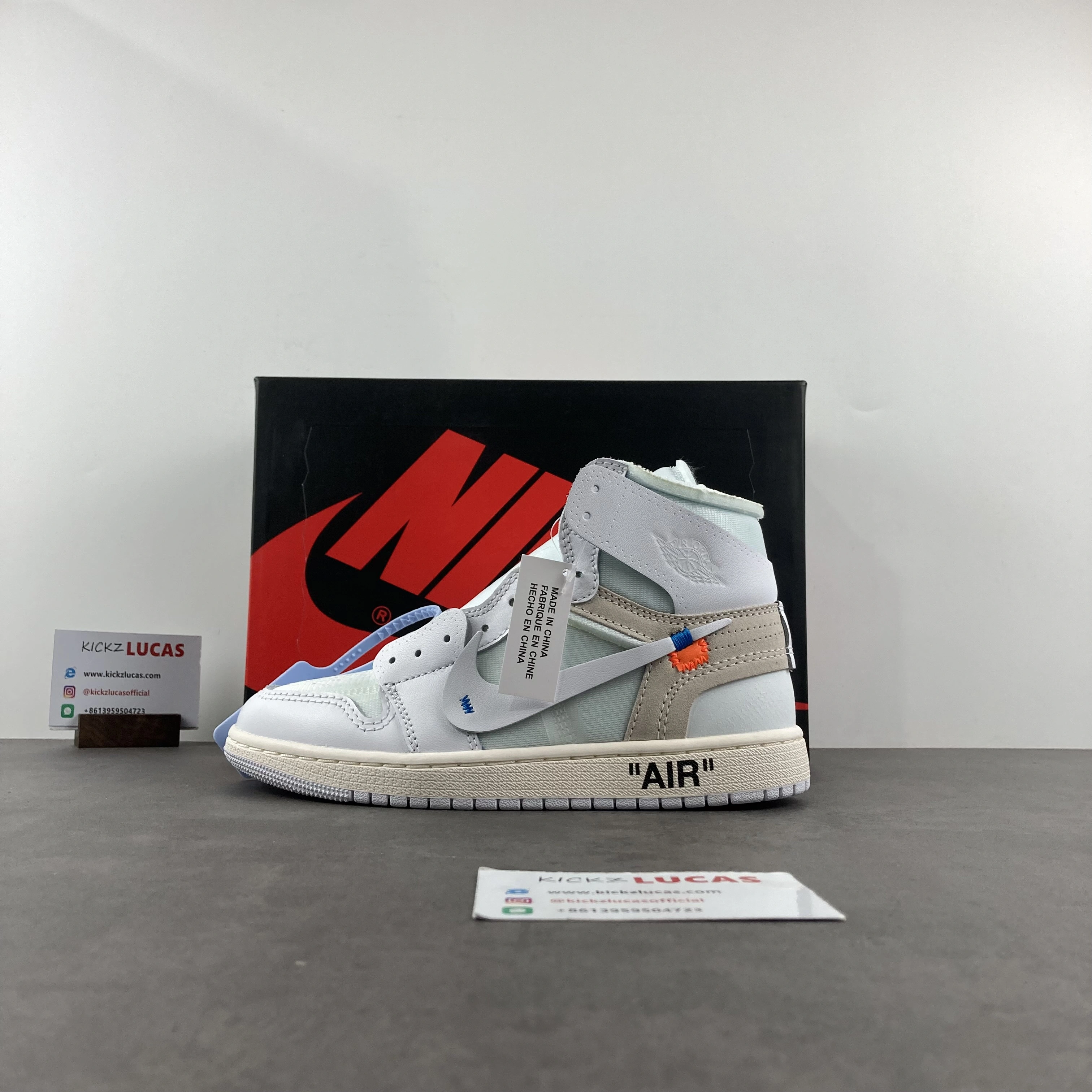 Air Jordan 1 Retro High Off-White White AQ0818- HighQuality 1744