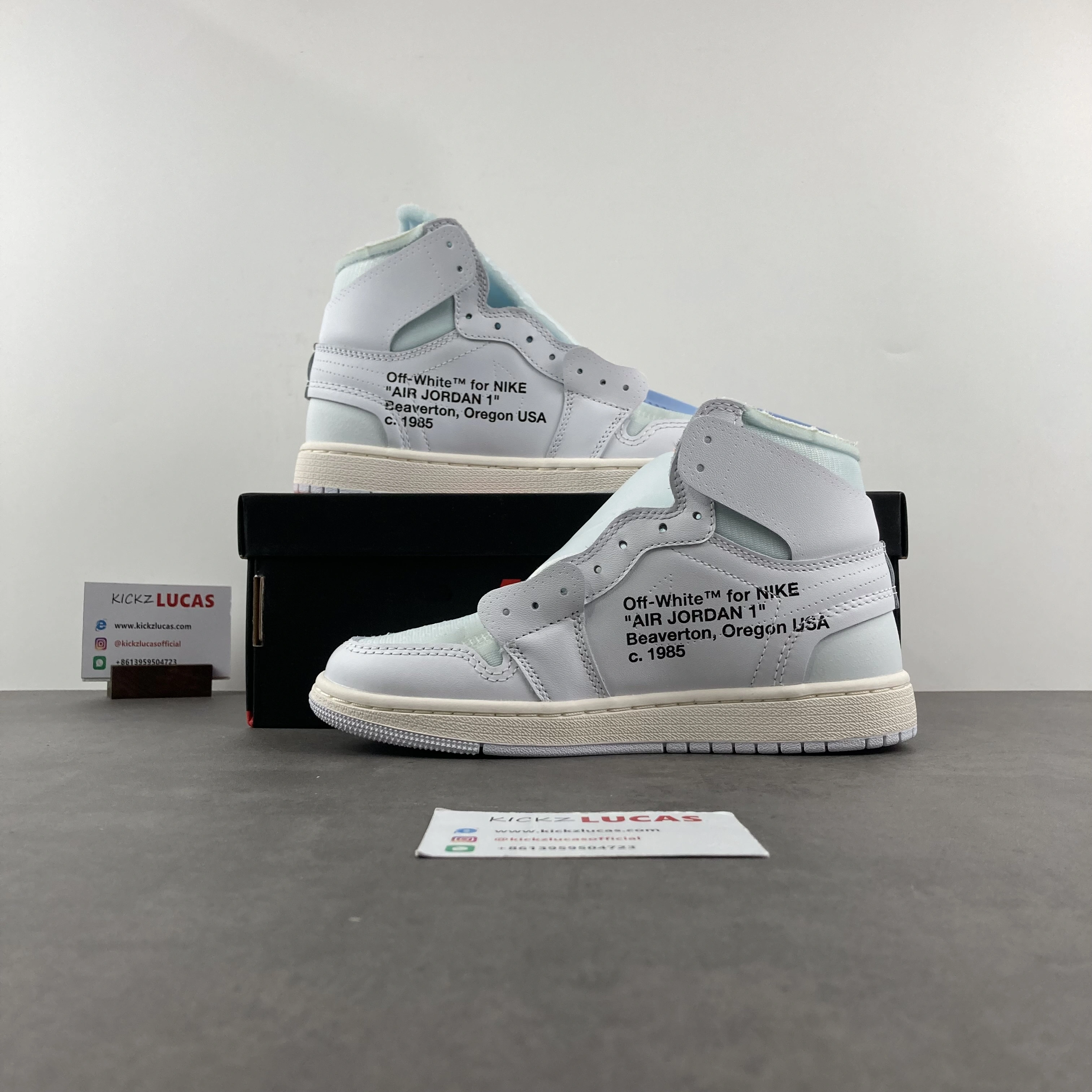 Air Jordan 1 Retro High Off-White White AQ0818- HighQuality 1744