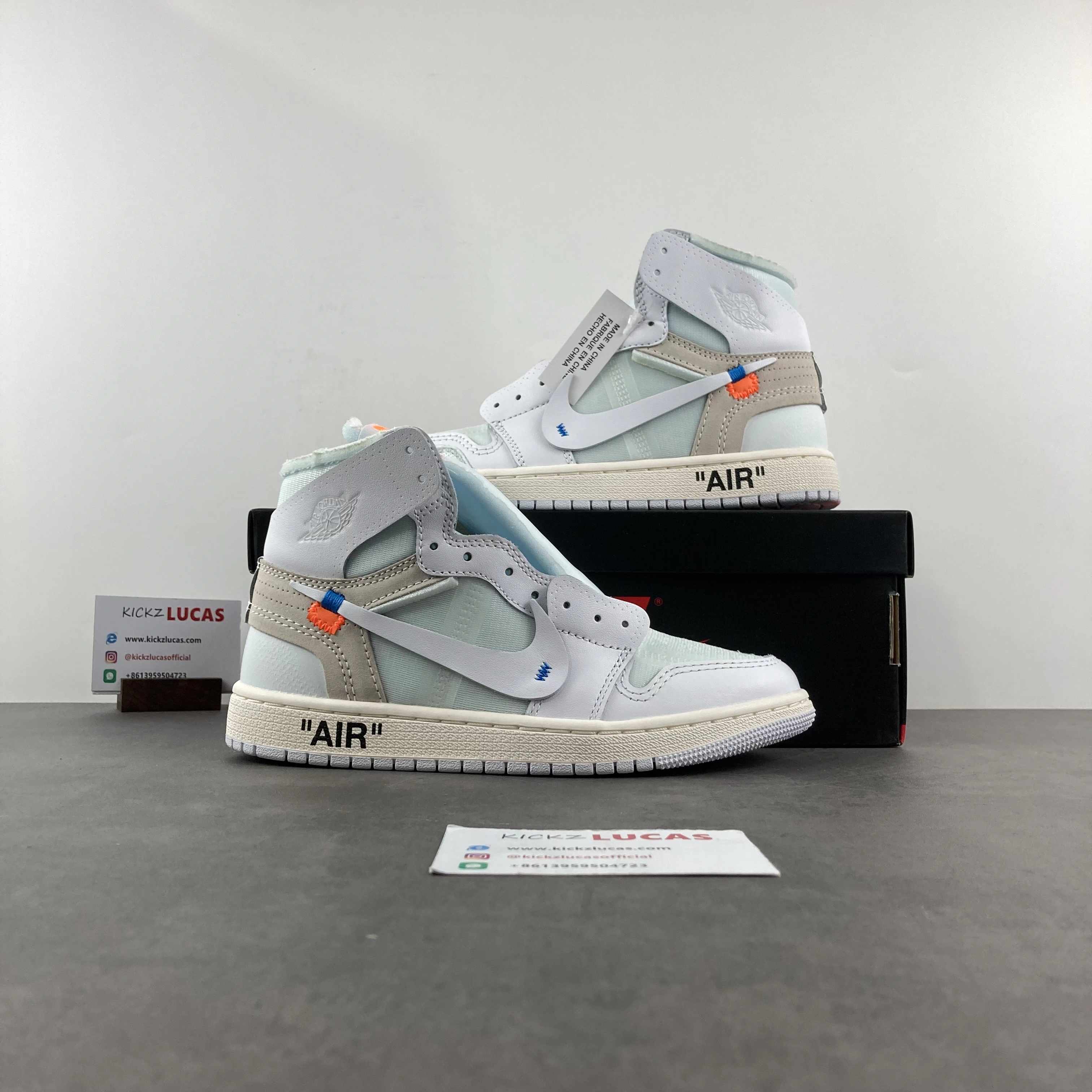 Air Jordan 1 Retro High Off-White White AQ0818- HighQuality 1744