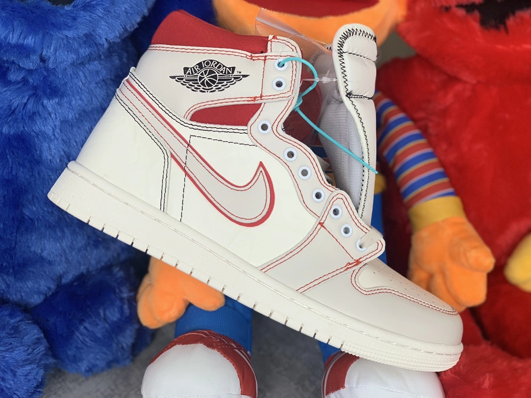 FlexibleFit Air Jordan 1 Retro High Phantom Gym Red 555088- 1739