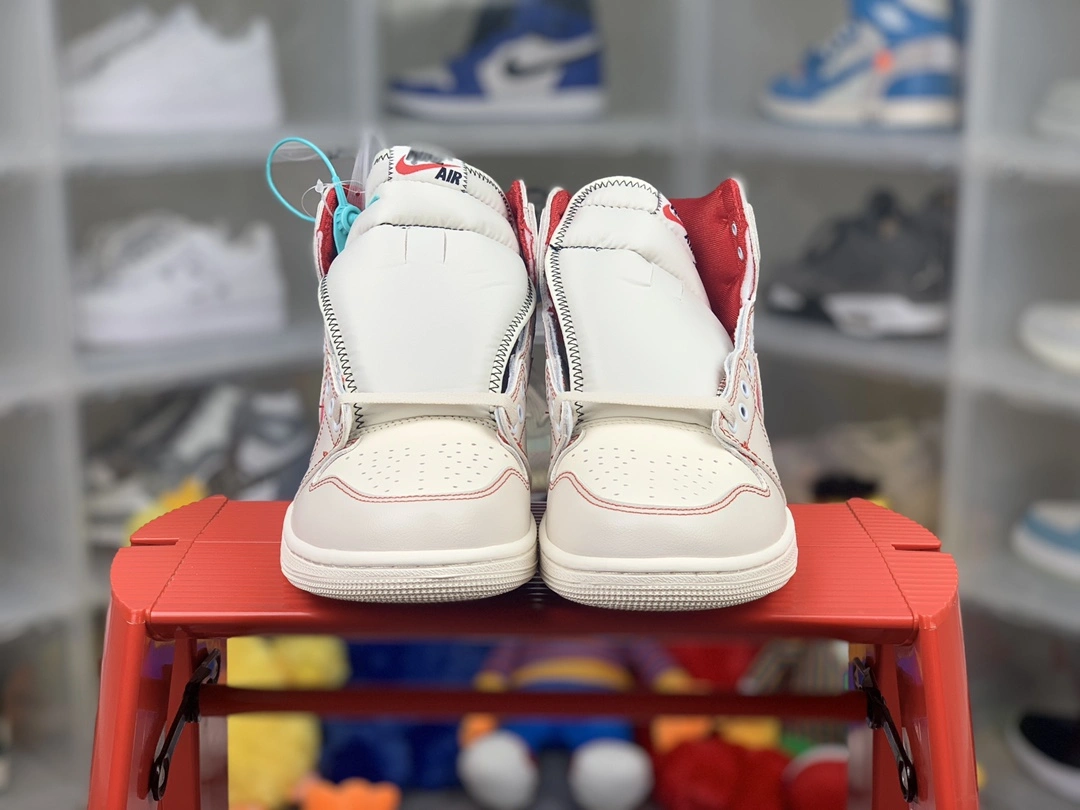 FlexibleFit Air Jordan 1 Retro High Phantom Gym Red 555088- 1739