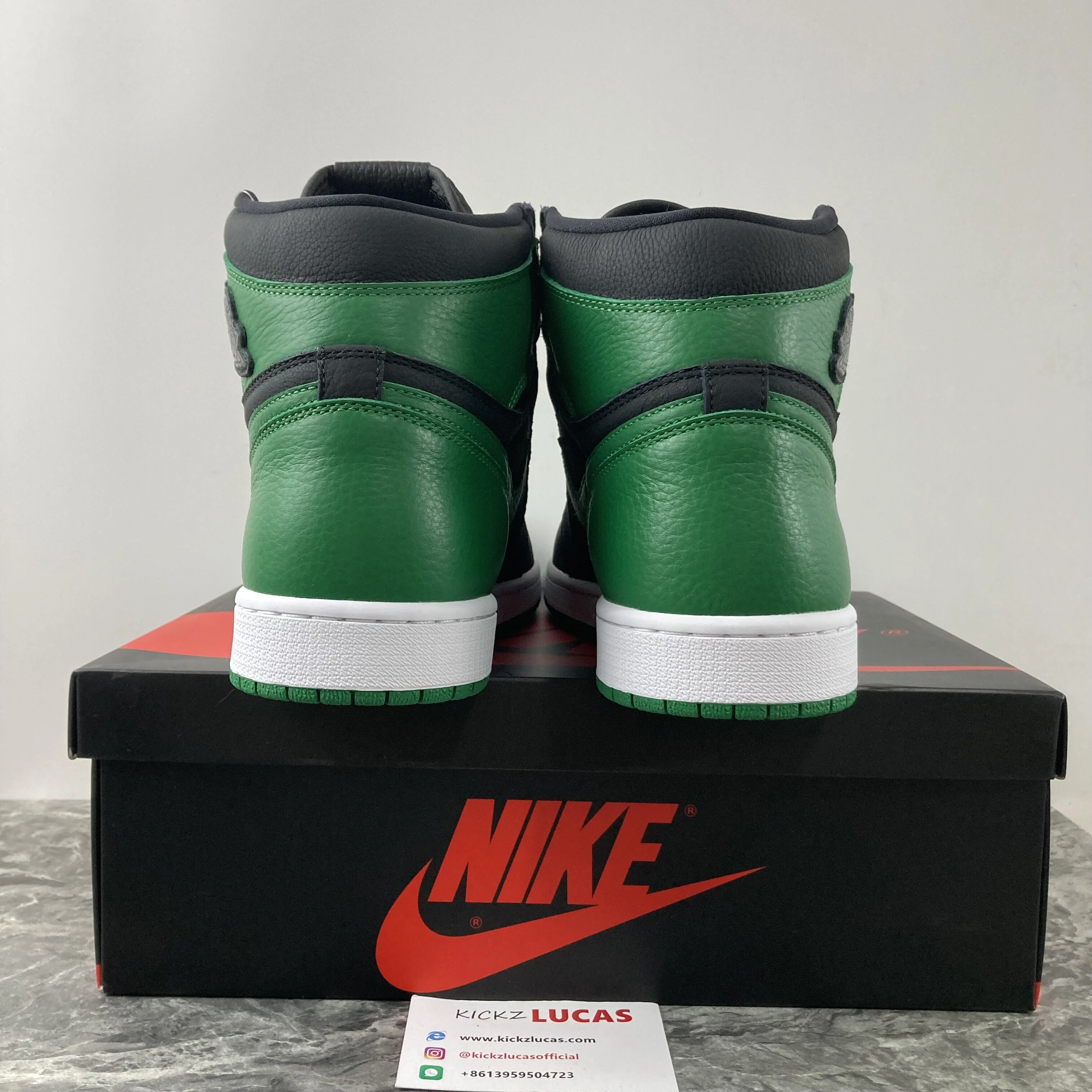 Air Jordan 1 Retro High Pine Green Black 555088- WeatherProof 1798