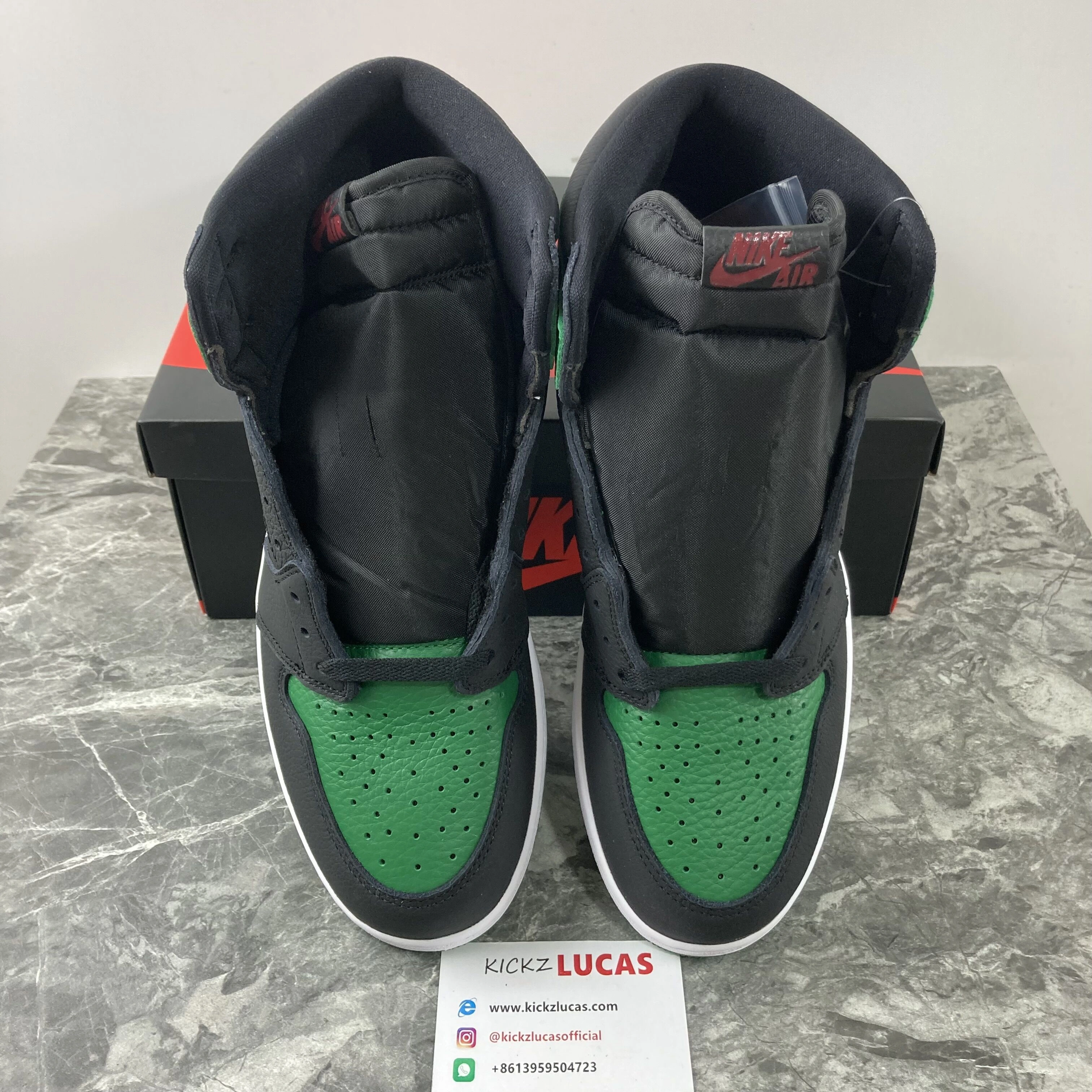 Air Jordan 1 Retro High Pine Green Black 555088- WeatherProof 1798