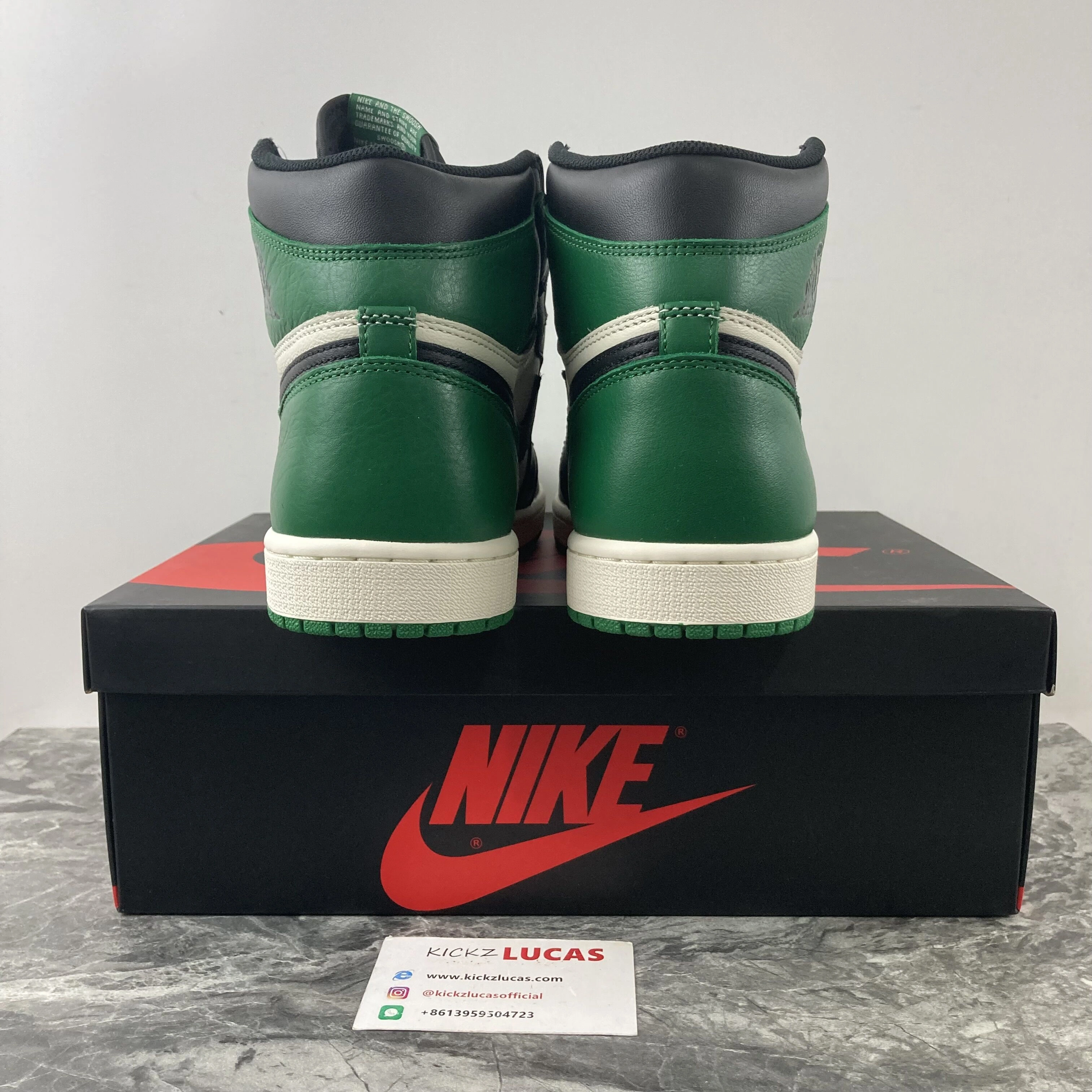 Air Jordan 1 Retro High Pine Green Black 555088- StreetReady 1718